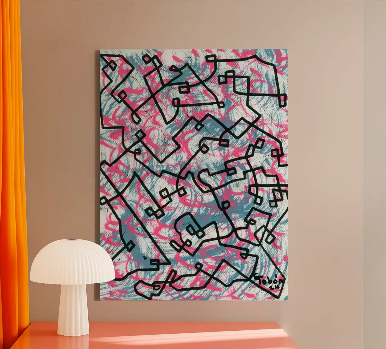 Borders canvas by gtobonart