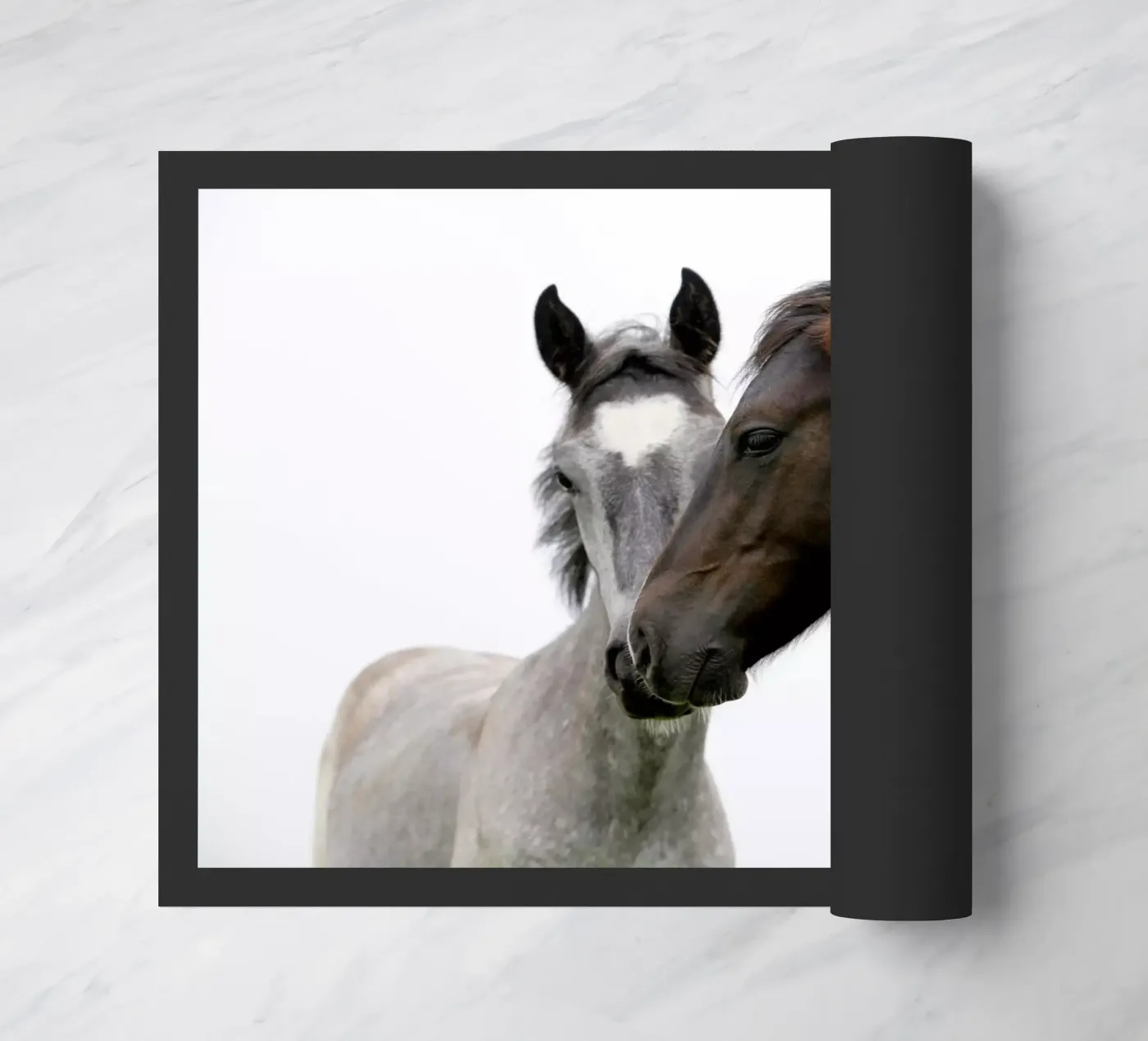 Due cavalli zerbino da Alexey