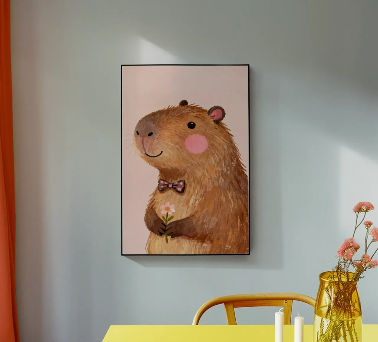 Gentle Capybara plexiglass da Attaboy Dsgn