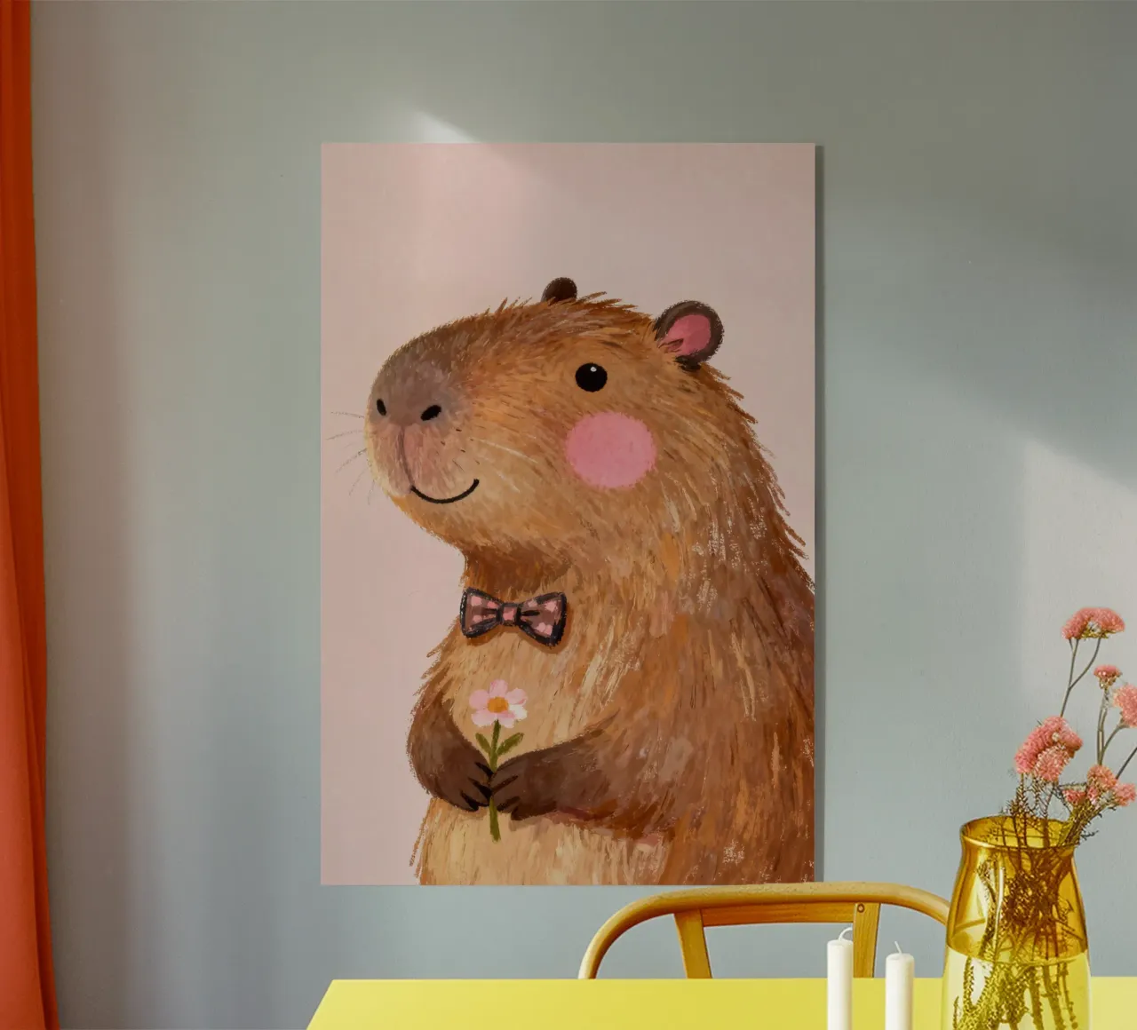 Gentle Capybara plexiglass da Attaboy Dsgn