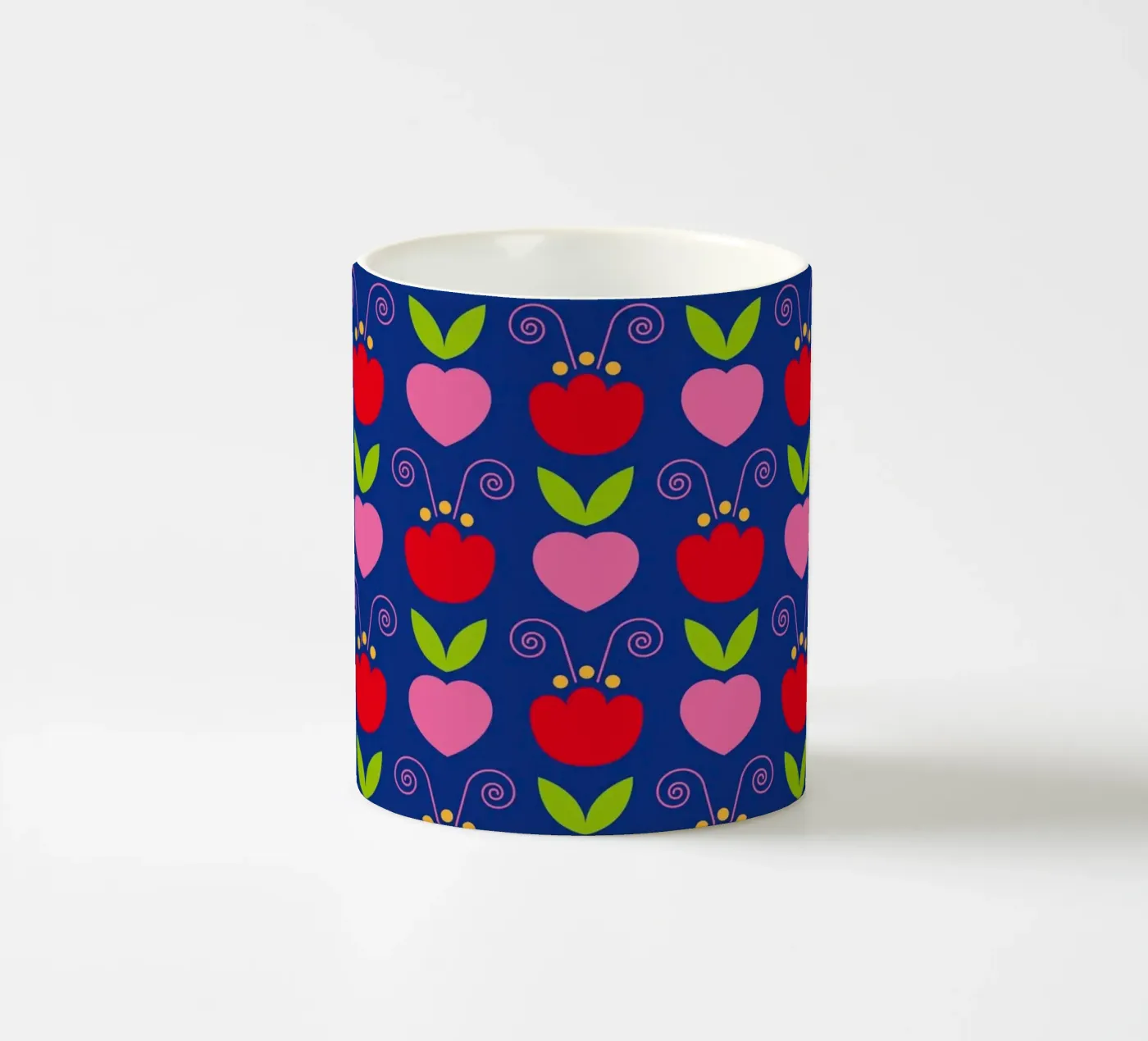 Muster 17 Keramik Tasse von Looks n Brains