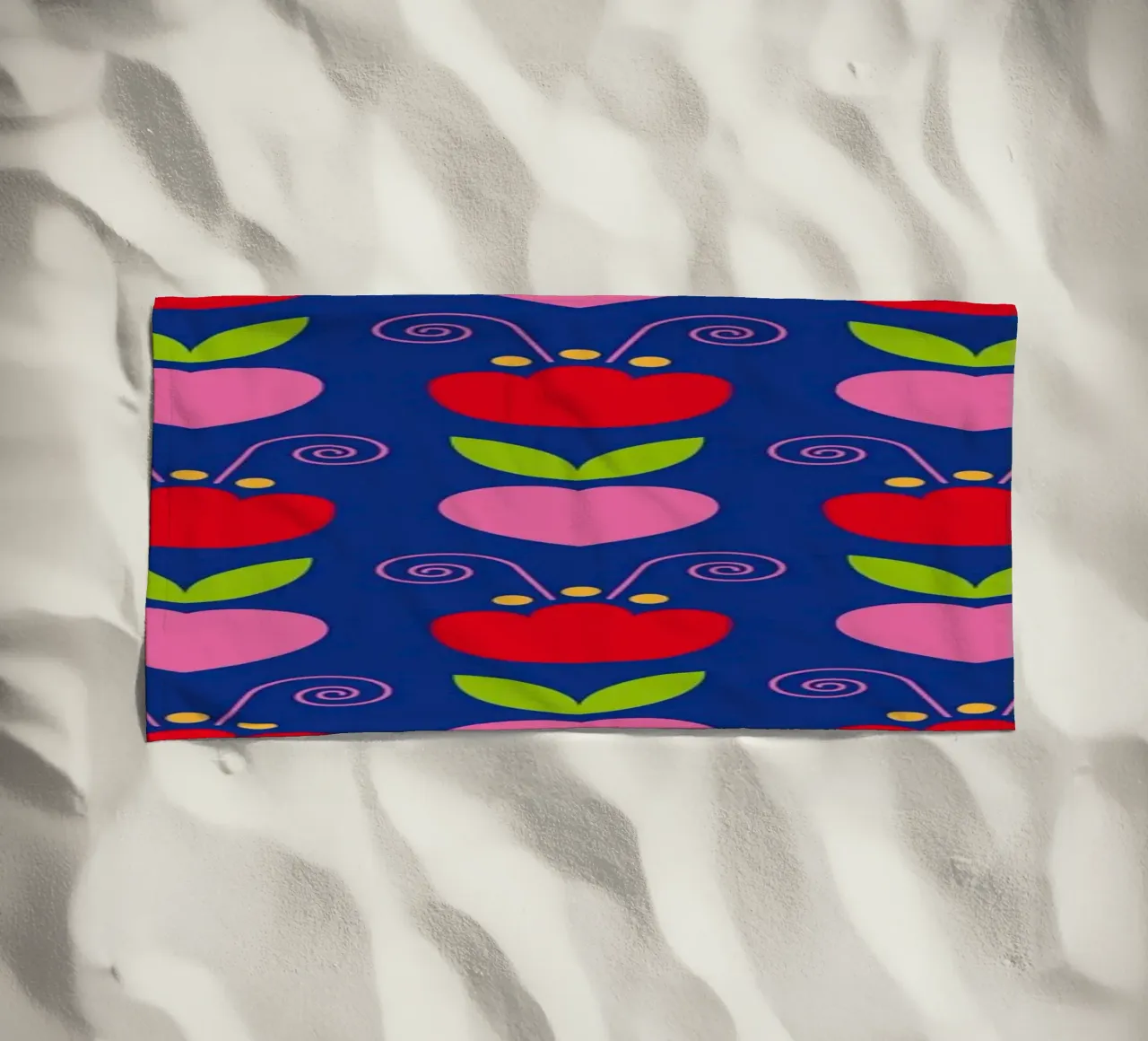 Muster 17 Strandtuch von Looks n Brains