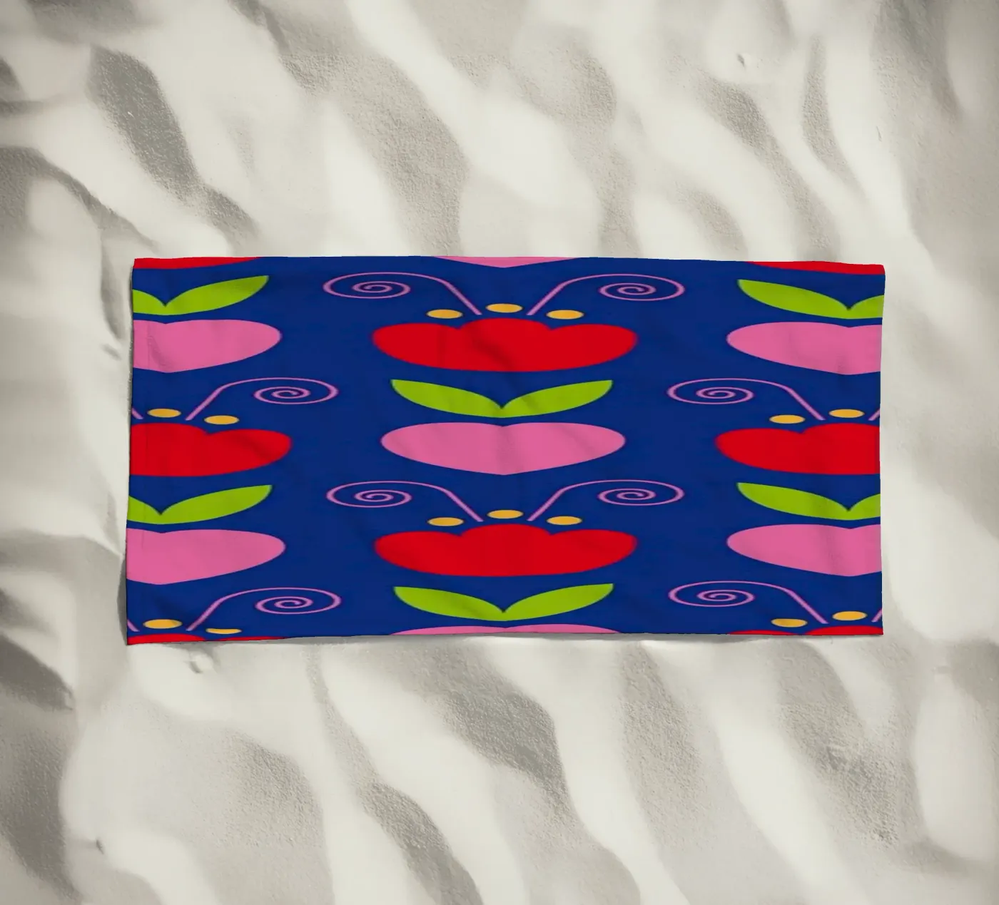 Voorbeeld 17 strandhanddoek van Looks n Brains