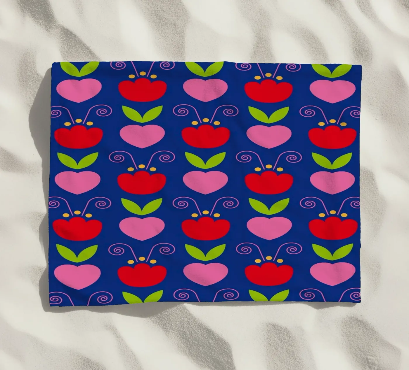 Voorbeeld 17 strandhanddoek van Looks n Brains