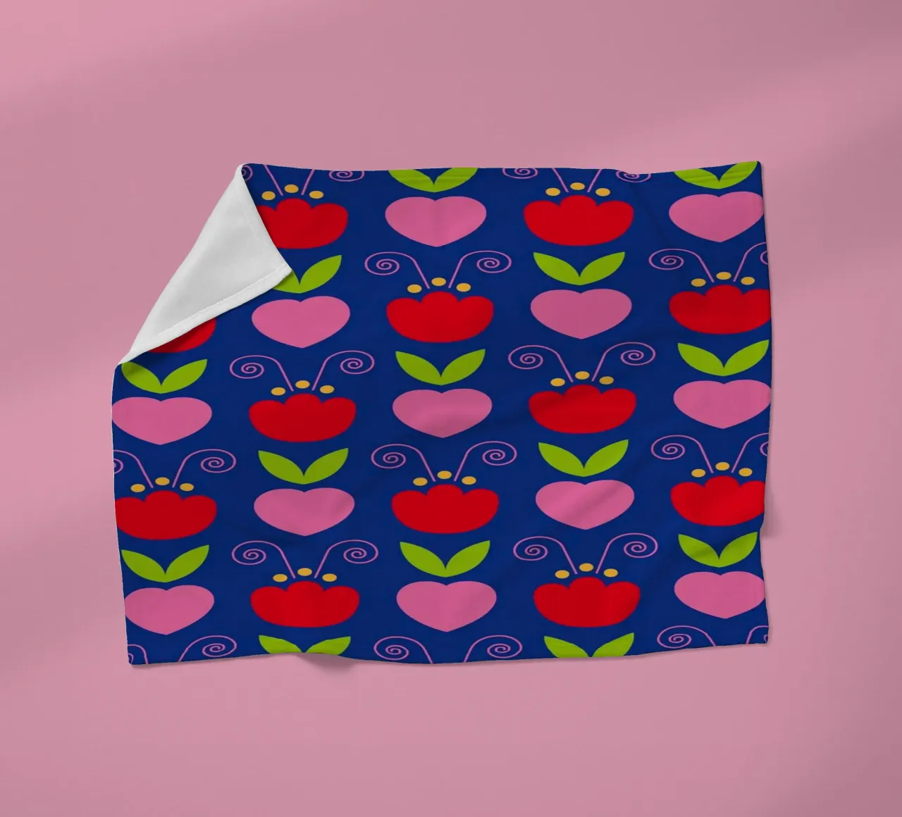 Sample 17 fleece blanket by Looks n Brains