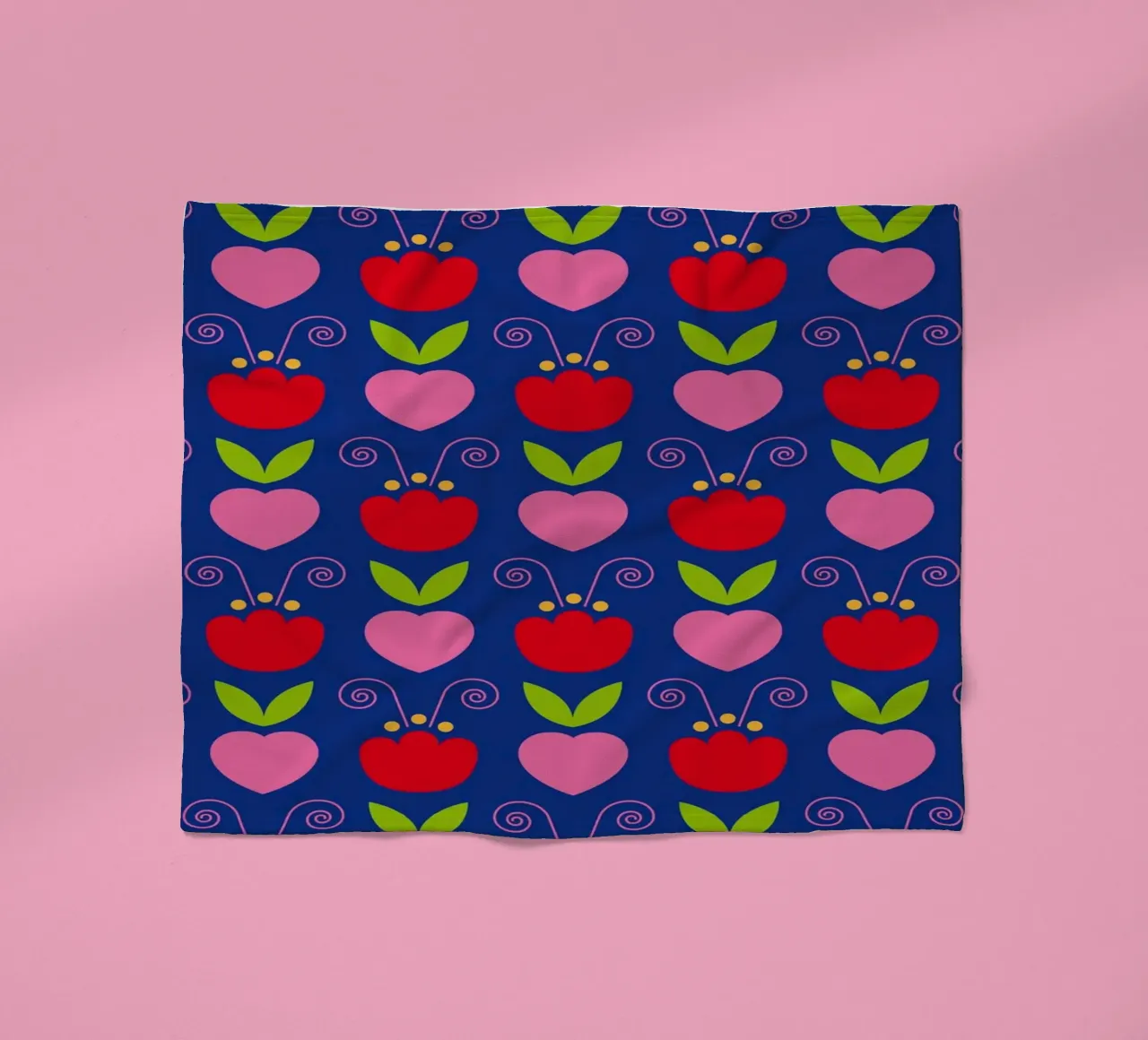 Sample 17 fleece blanket by Looks n Brains