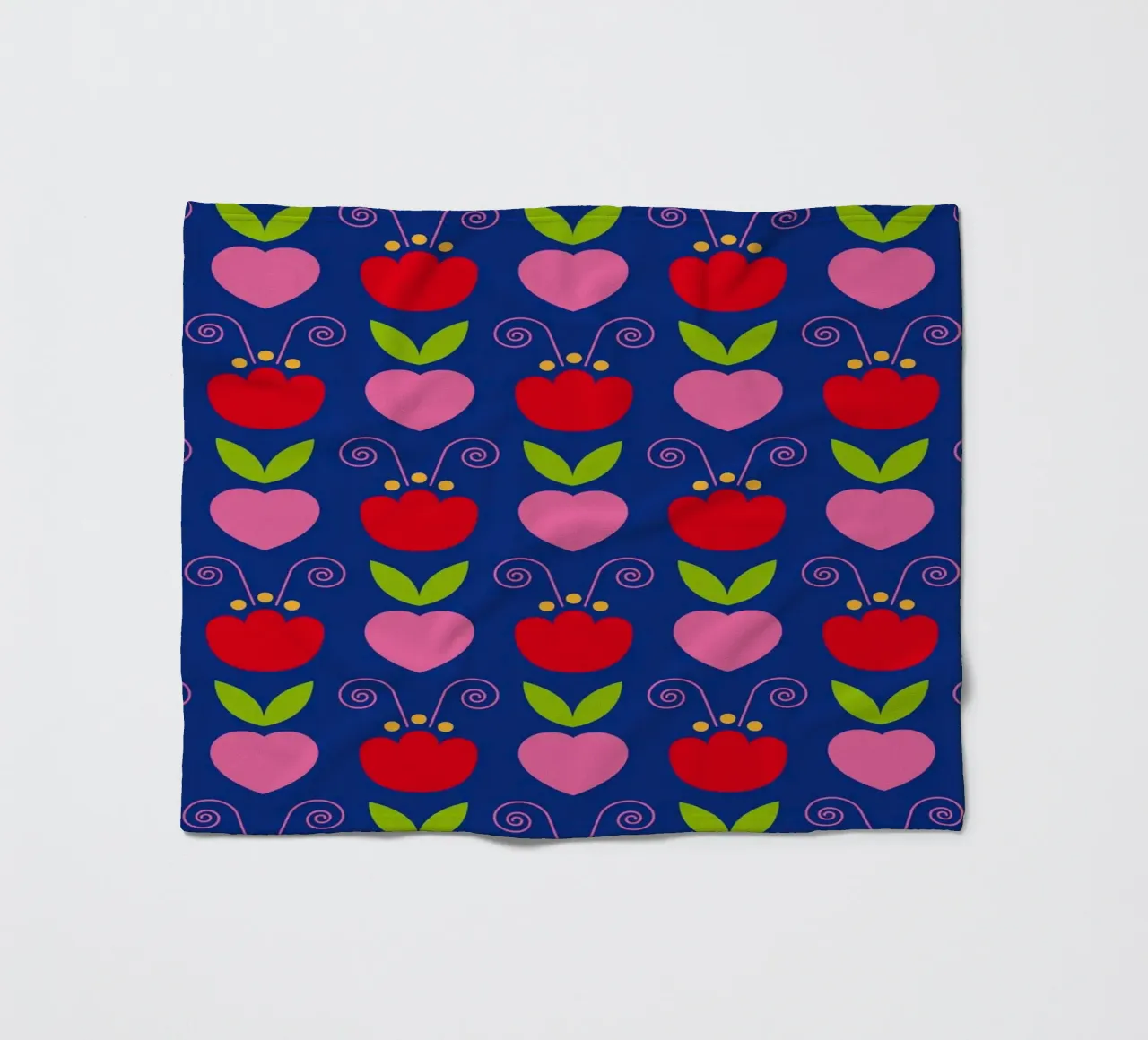 Sample 17 fleece blanket by Looks n Brains