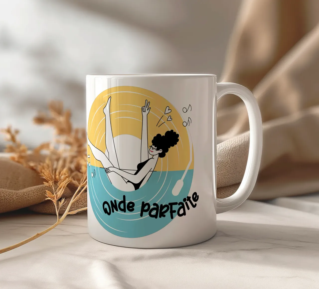 onde parfaite tazza in ceramica da alice