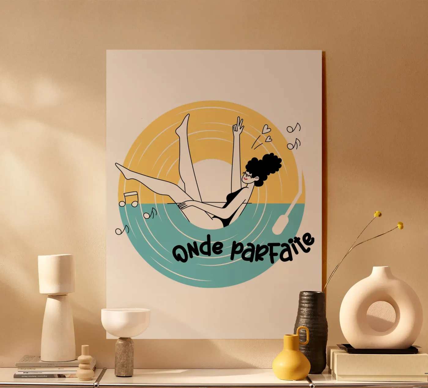 onde parfaite Acryl-Glas von alice