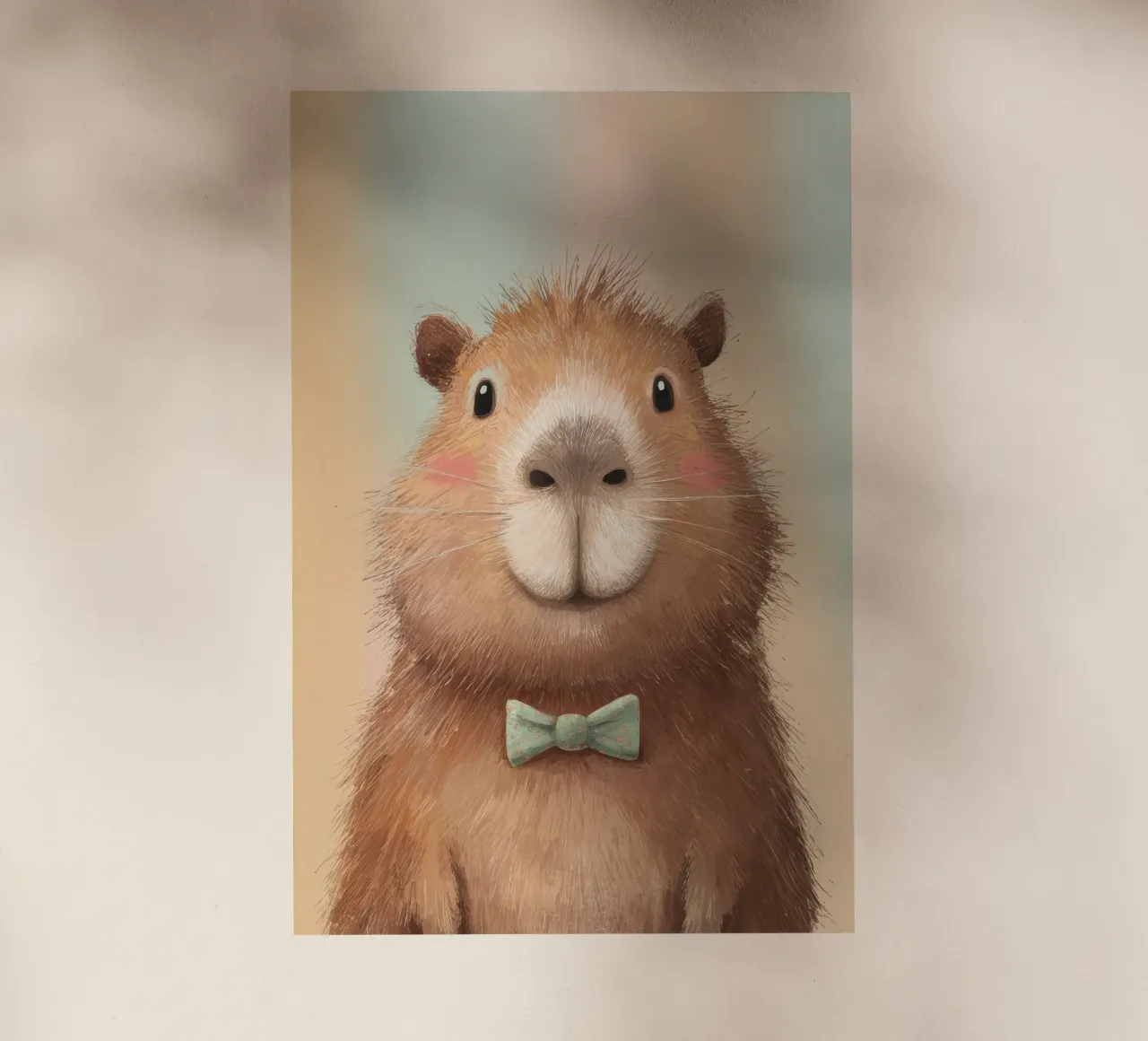 Capybara Animal Character pellicola backlit da Attaboy Dsgn