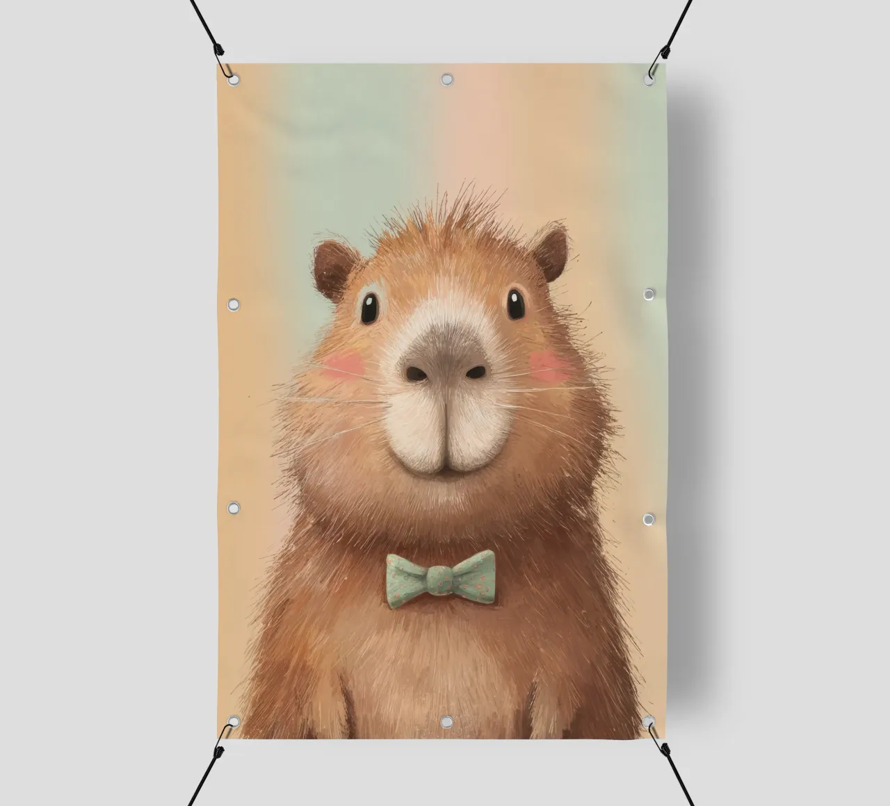 Capybara Animal Character telo in pvc da Attaboy Dsgn