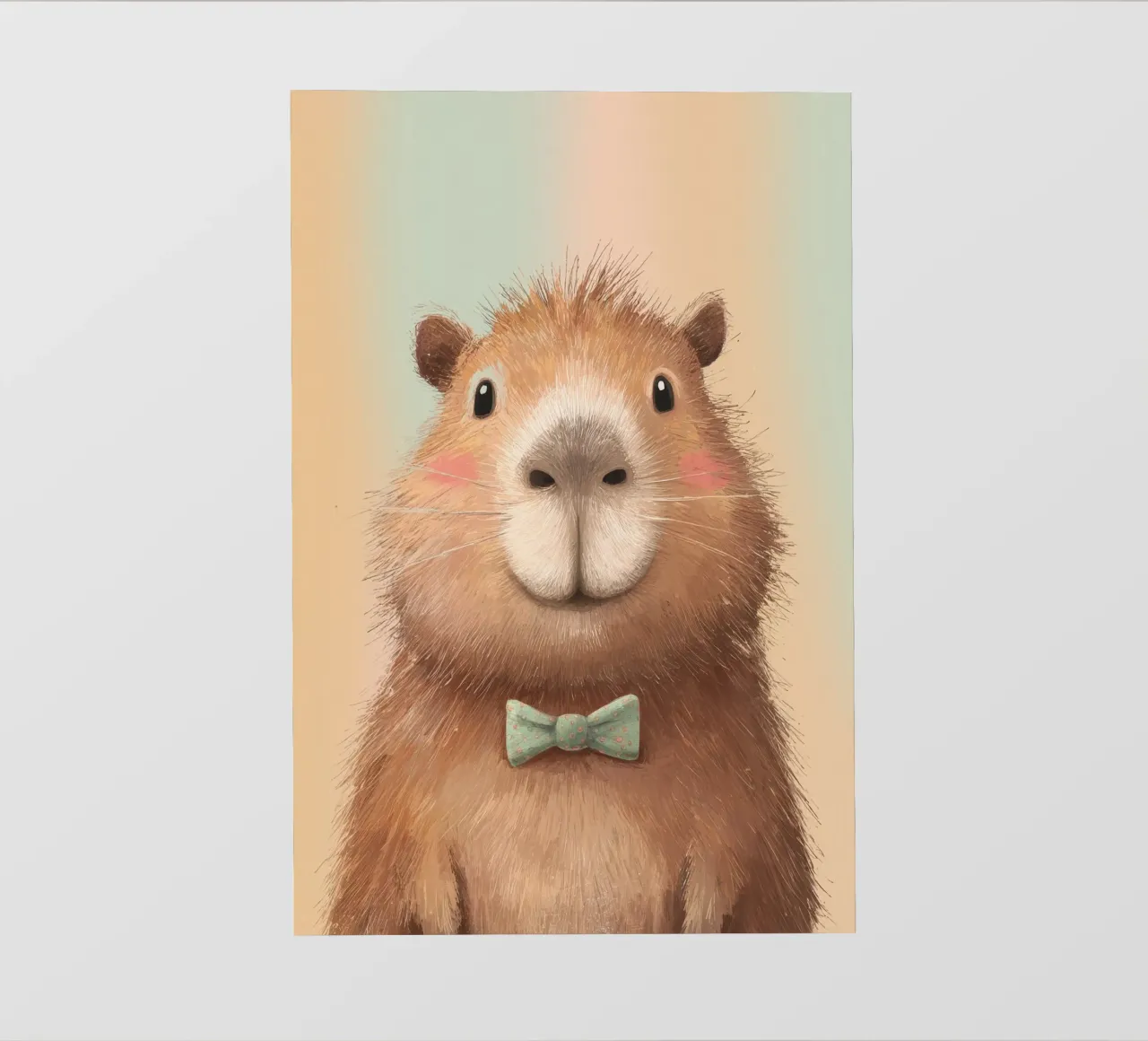 Capybara Animal Character telo in pvc da Attaboy Dsgn