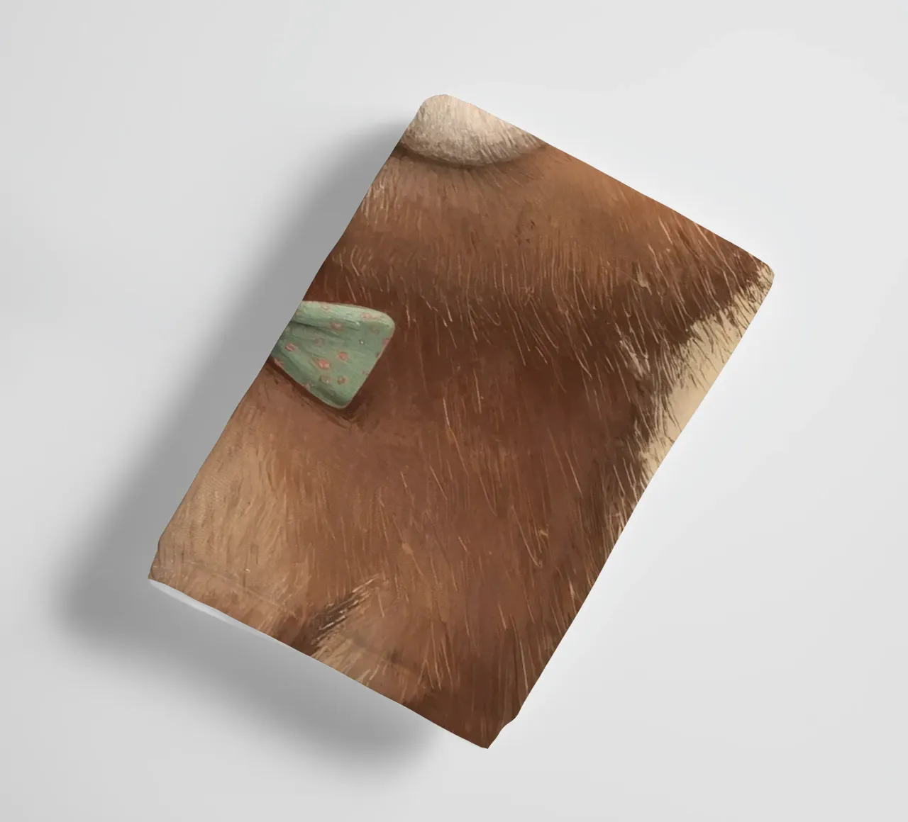 Capybara Animal Character towel by Attaboy Dsgn