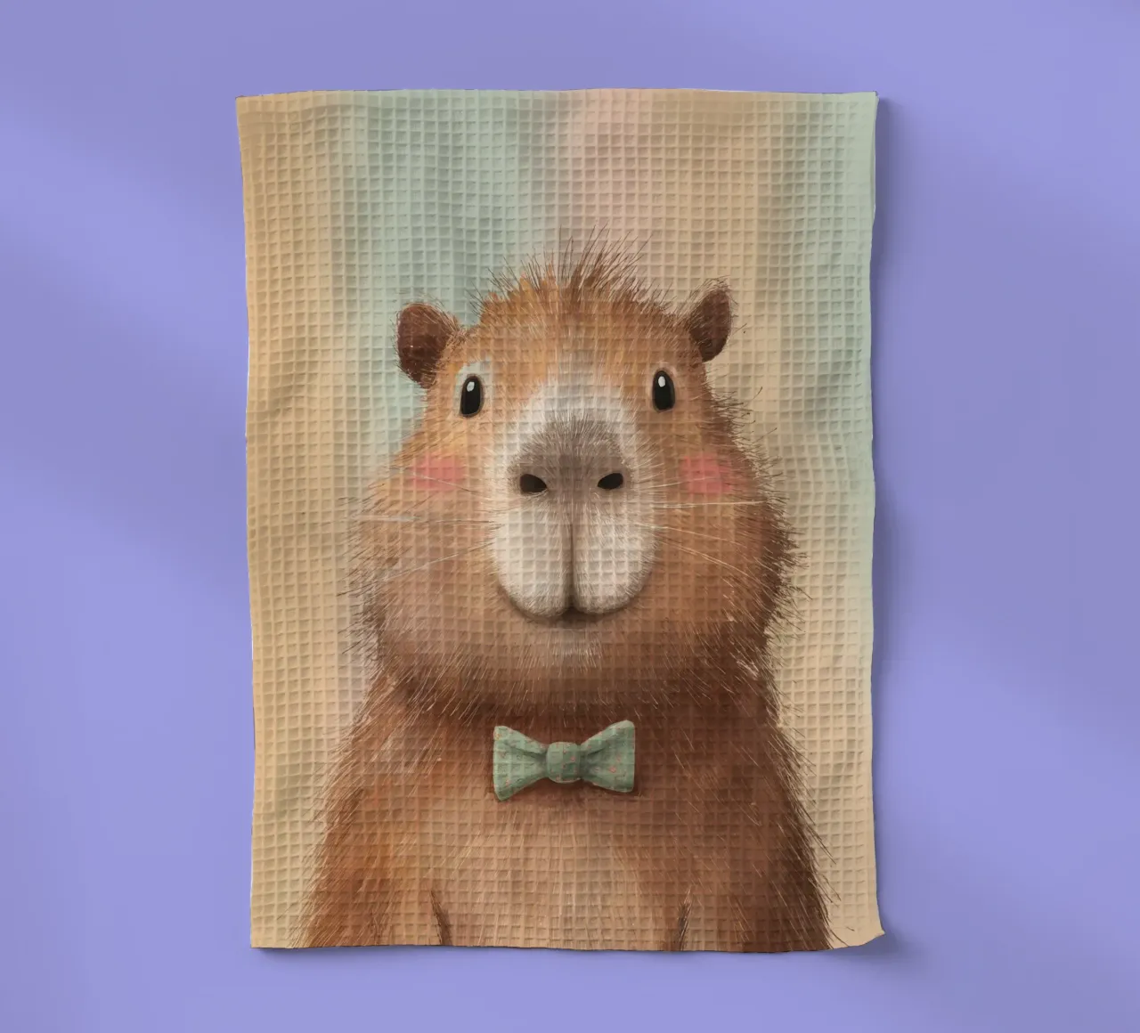 Capybara Animal Character canovaccio da cucina da Attaboy Dsgn