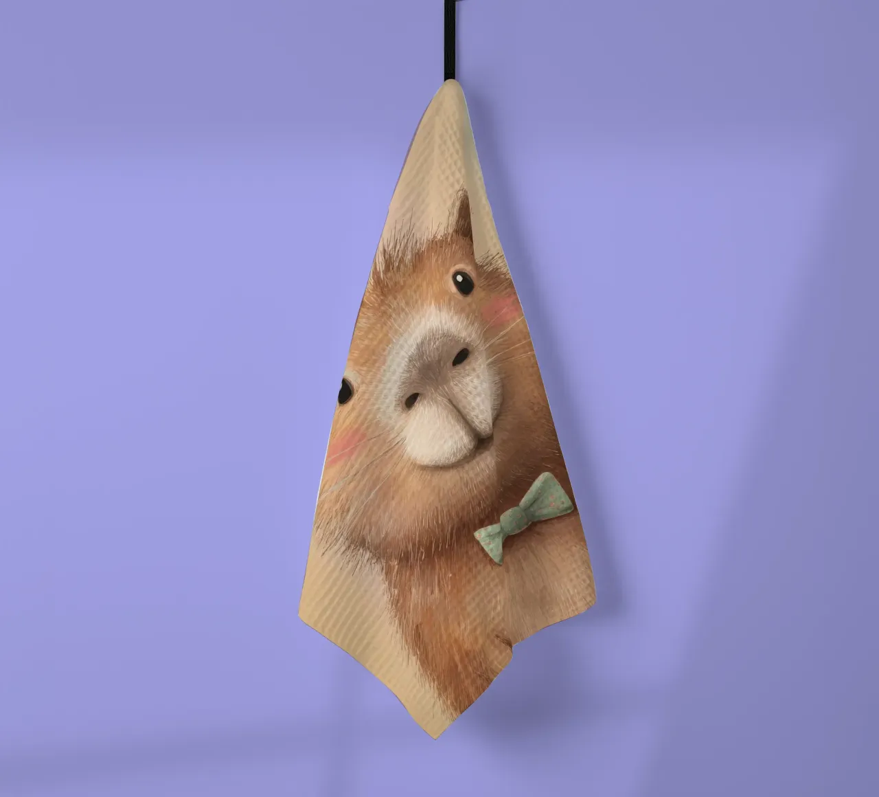Capybara Animal Character canovaccio da cucina da Attaboy Dsgn