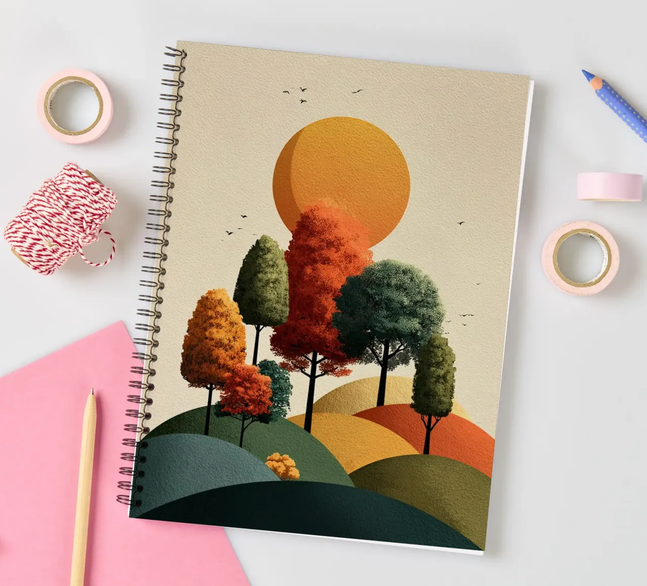 Ode to Fall diario ad anelli da wonderfolk
