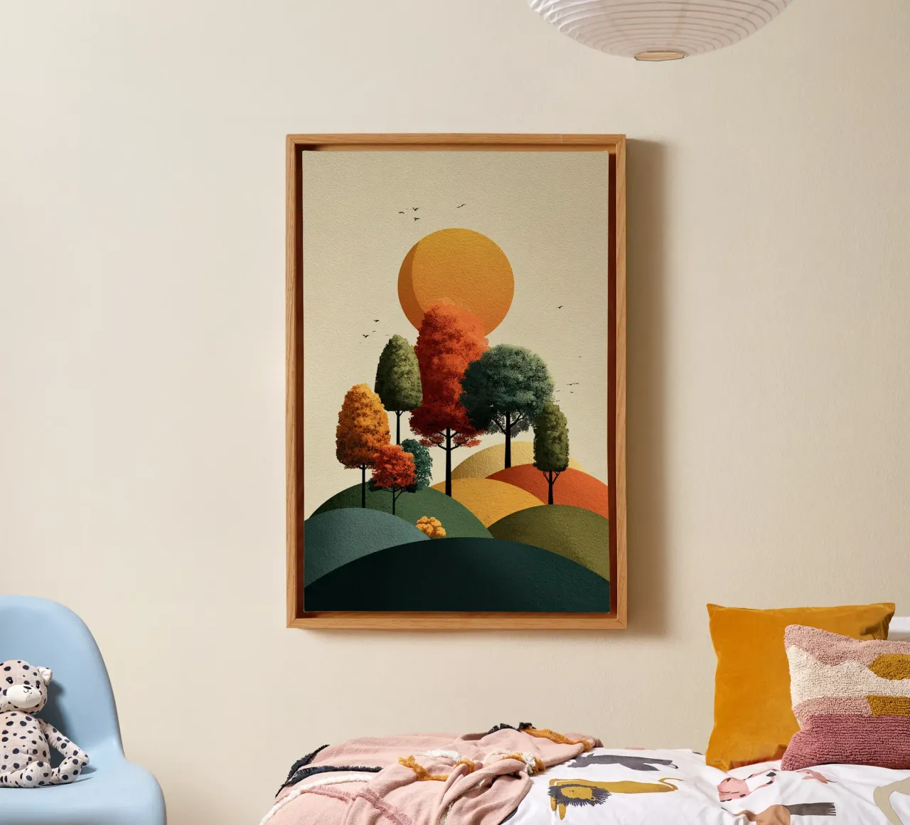 Ode to Fall canvas by wonderfolk