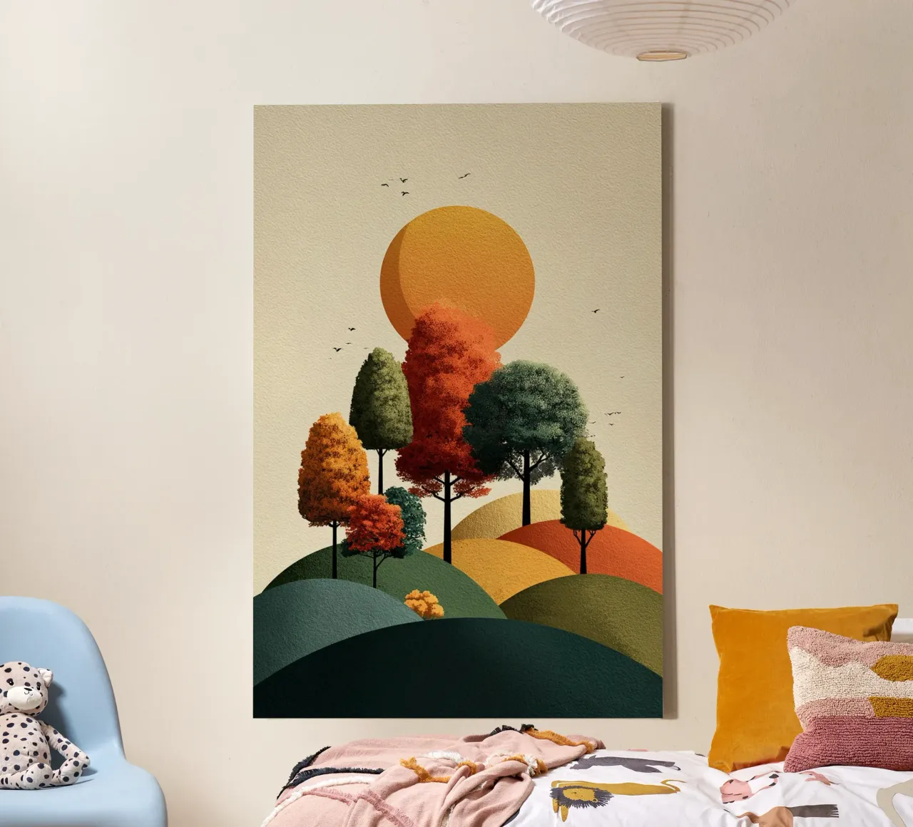 Ode to Fall canvas by wonderfolk
