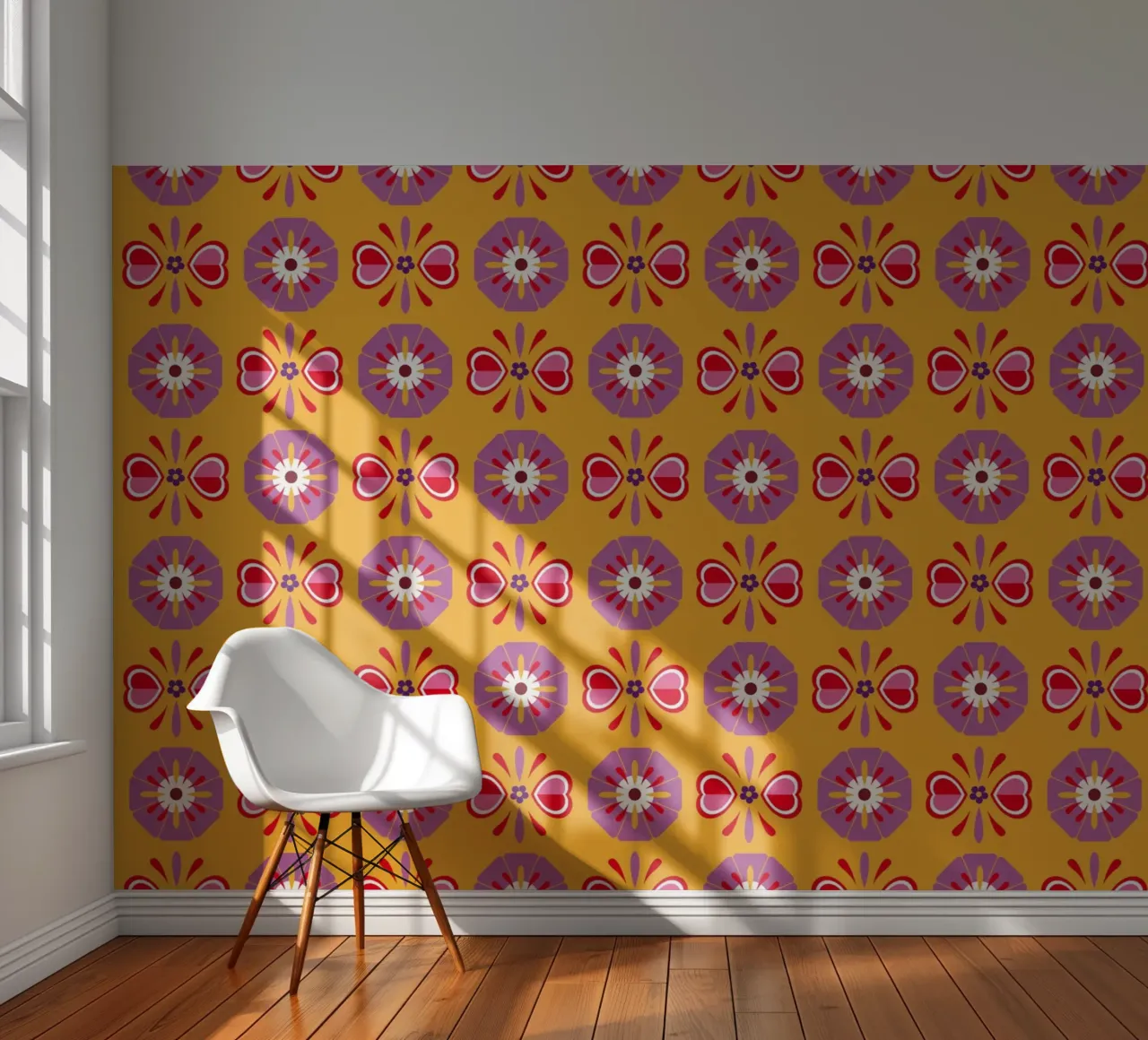 Sample 18 fotobehang van Looks n Brains