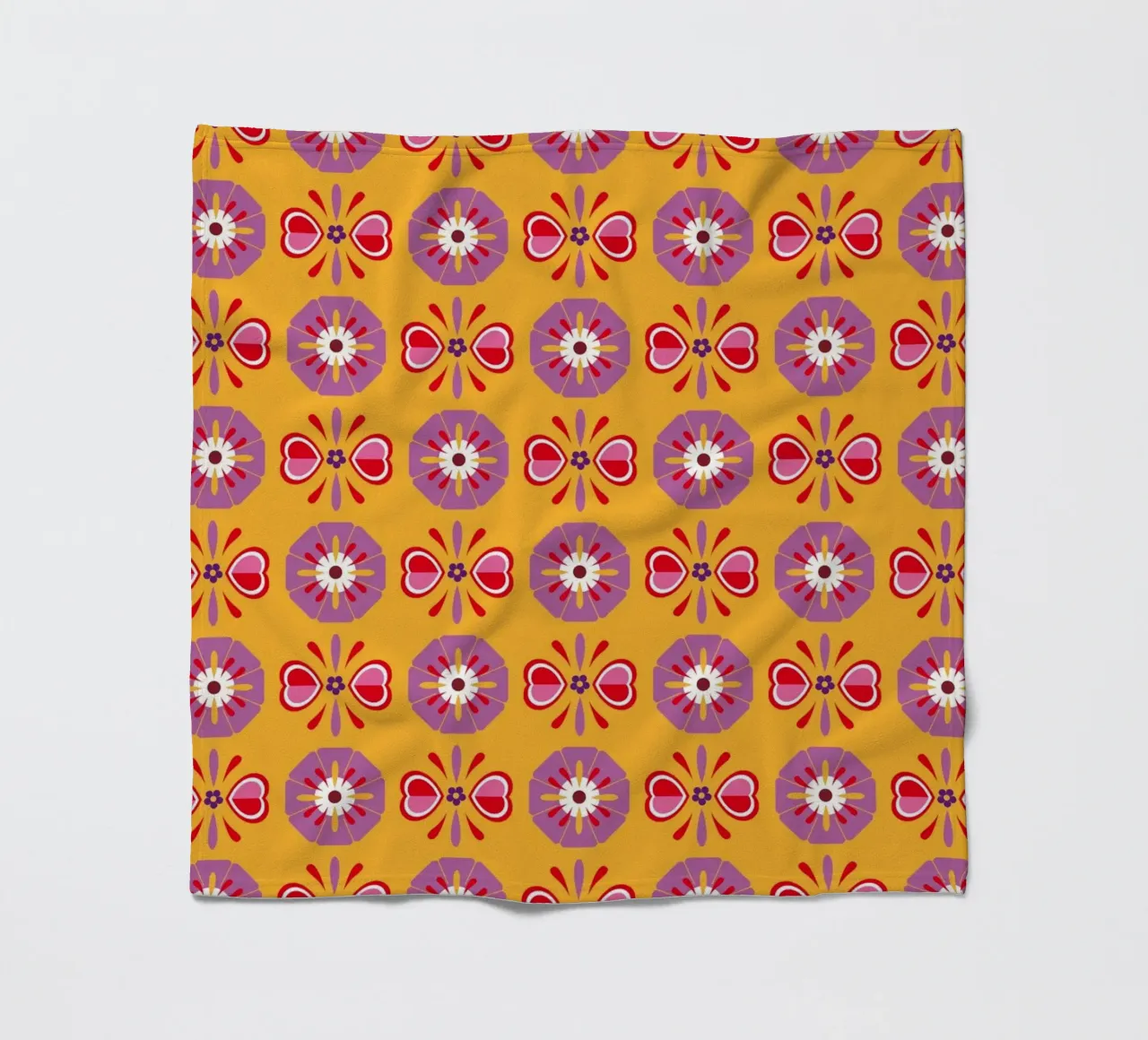 Muster 18 Fleecedecke von Looks n Brains