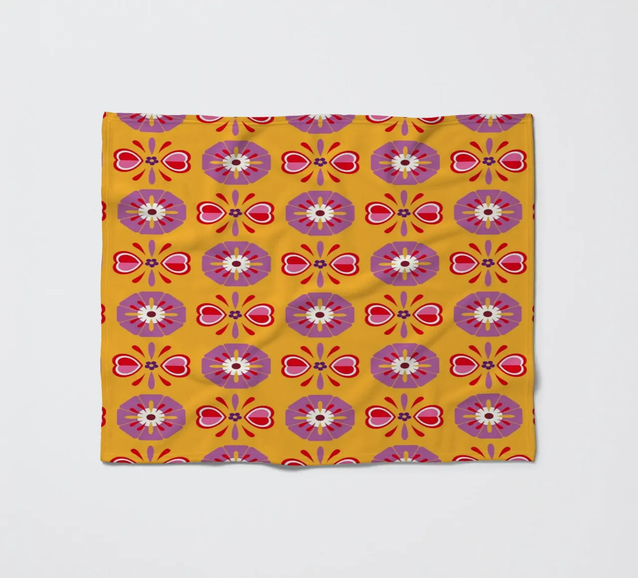 Muster 18 Fleecedecke von Looks n Brains