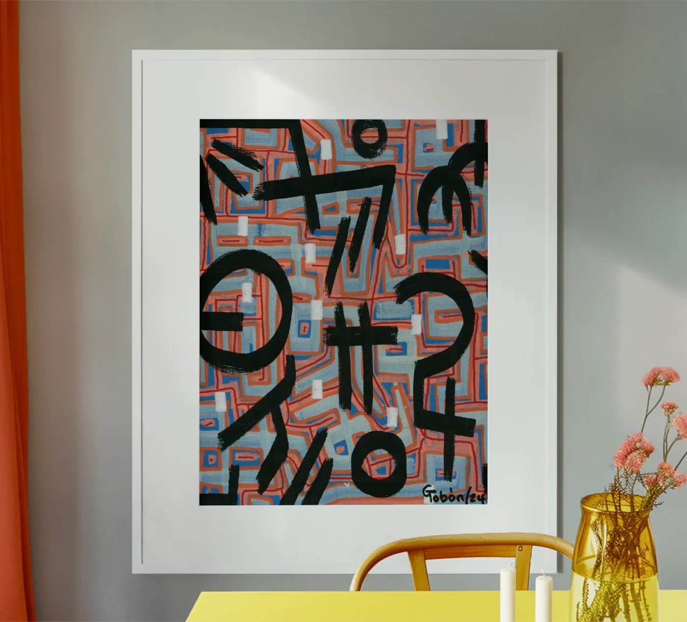 Characters Poster von gtobonart