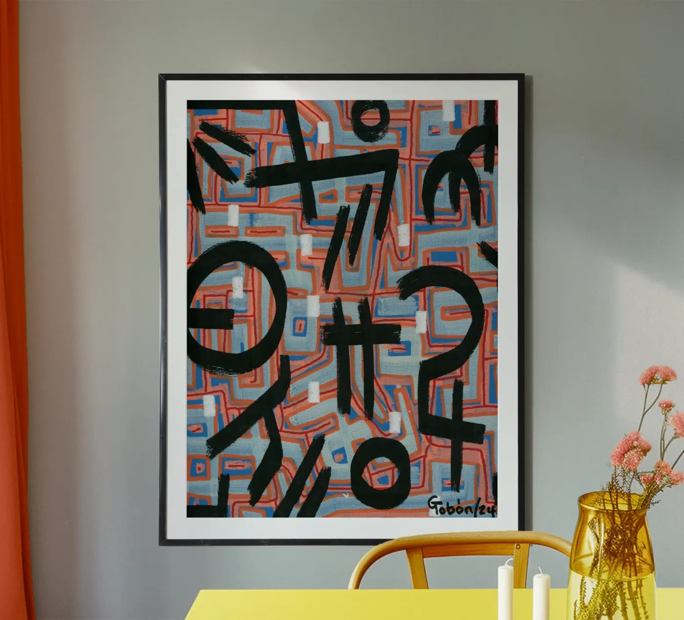 Characters Poster von gtobonart