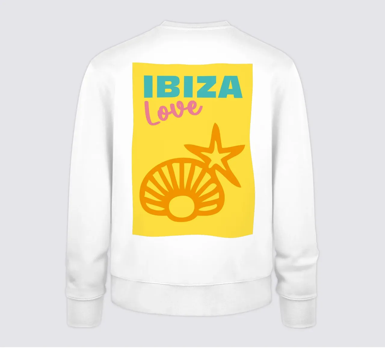 Amore a Ibiza felpa da Colorful Homes