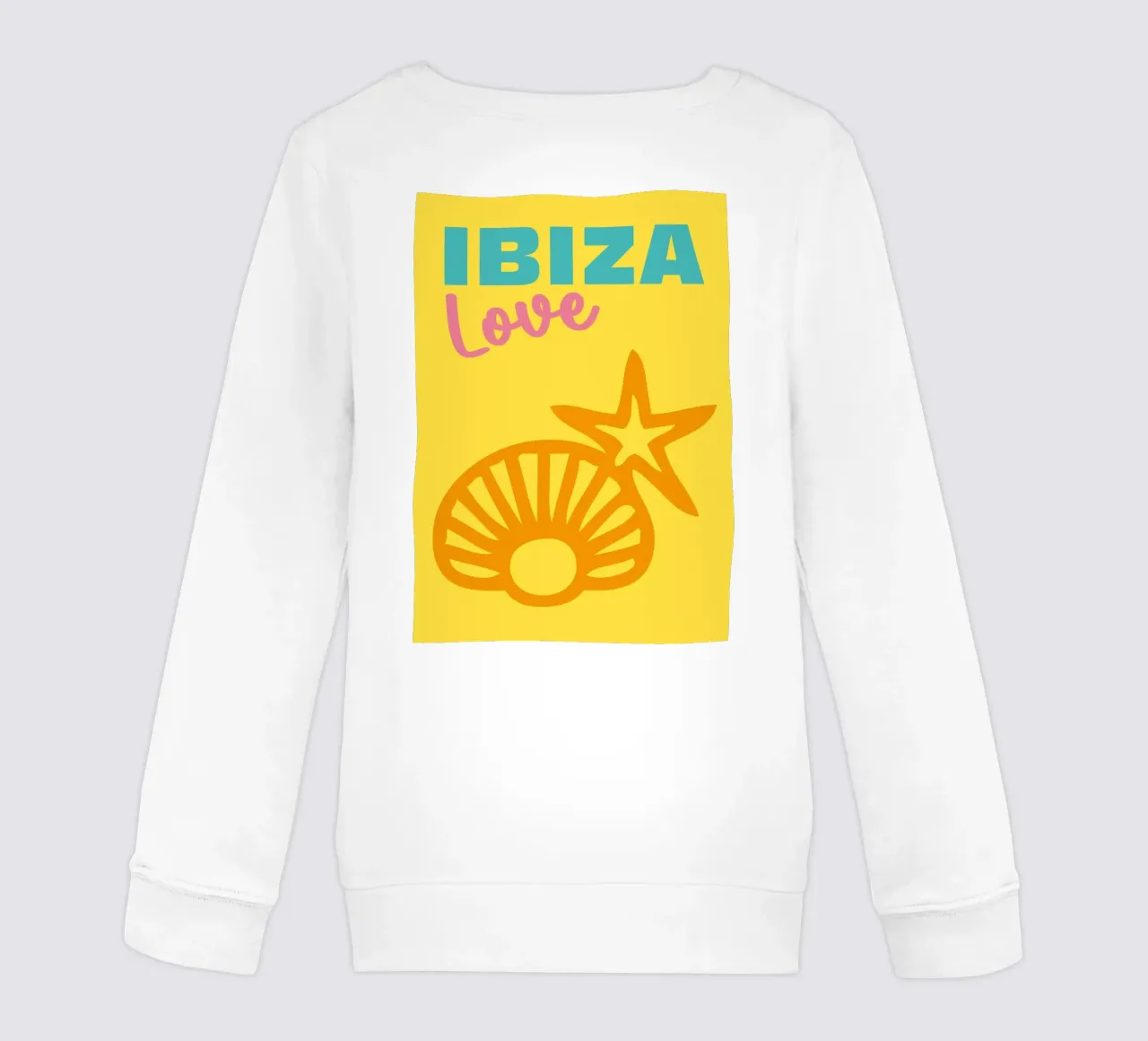 Amore a Ibiza felpa bambino da Colorful Homes