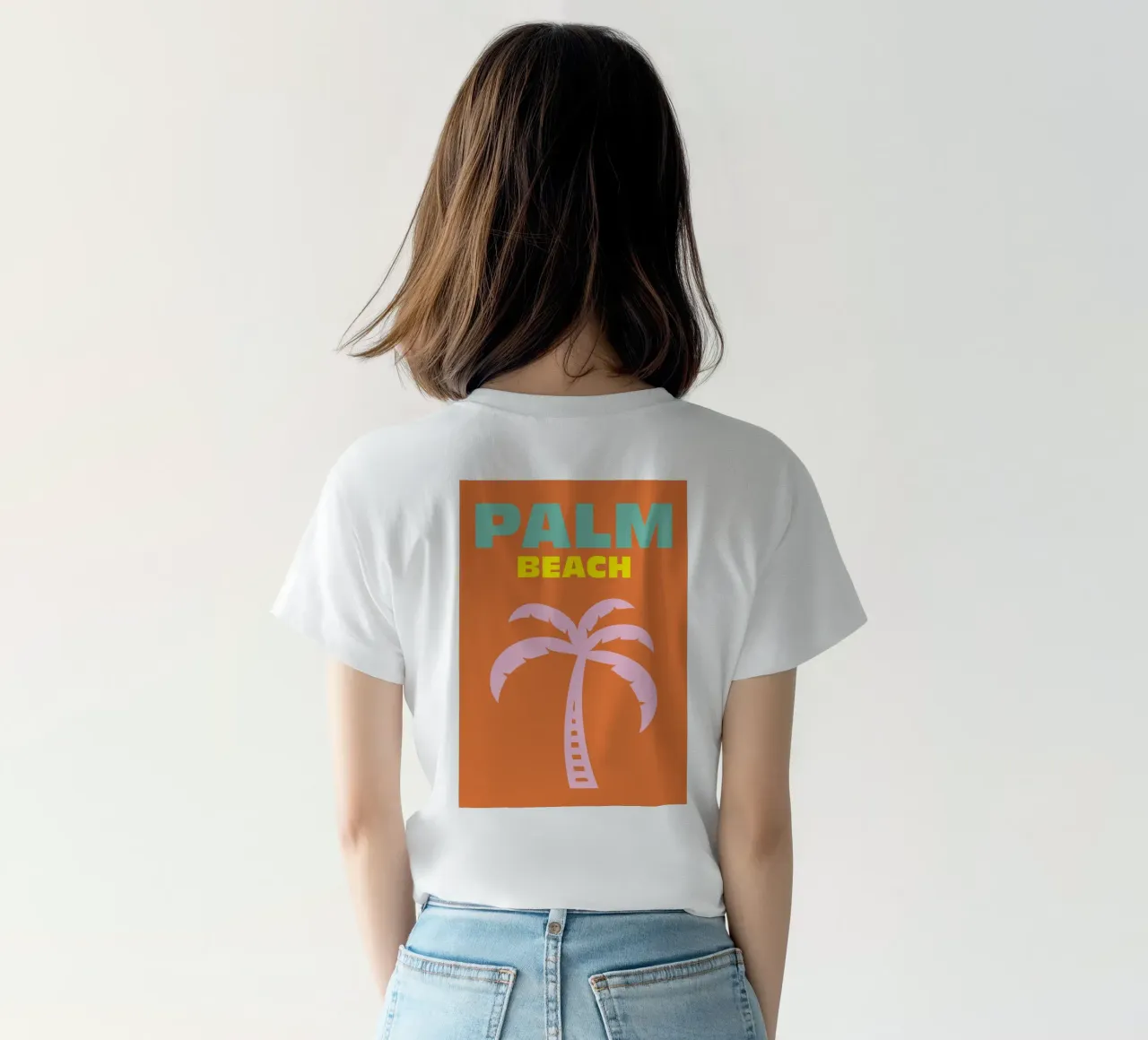 Palm Beach t-shirt da Colorful Homes