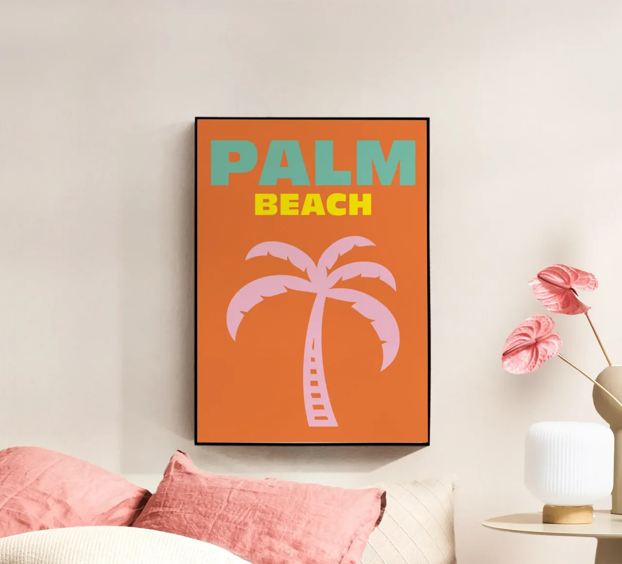 Palm Beach plexiglass da Colorful Homes