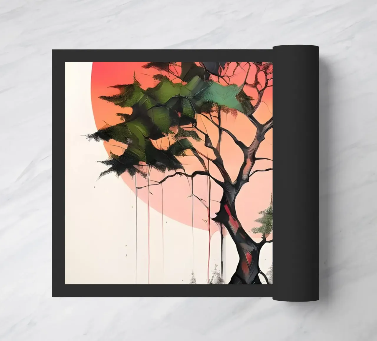 Eiland van rust deurmat van Artistic-shop