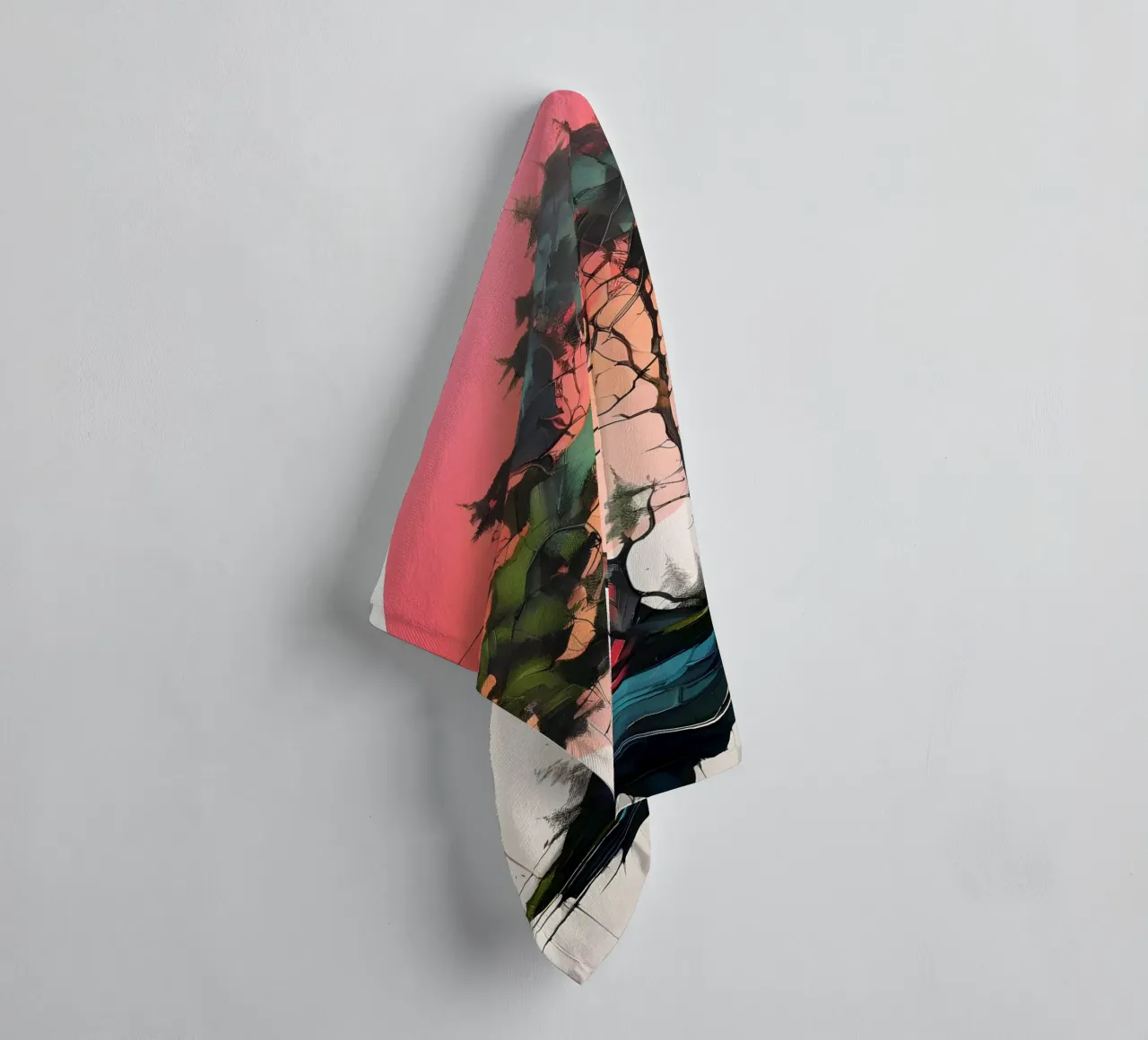 Eiland van rust badhanddoek van Artistic-shop