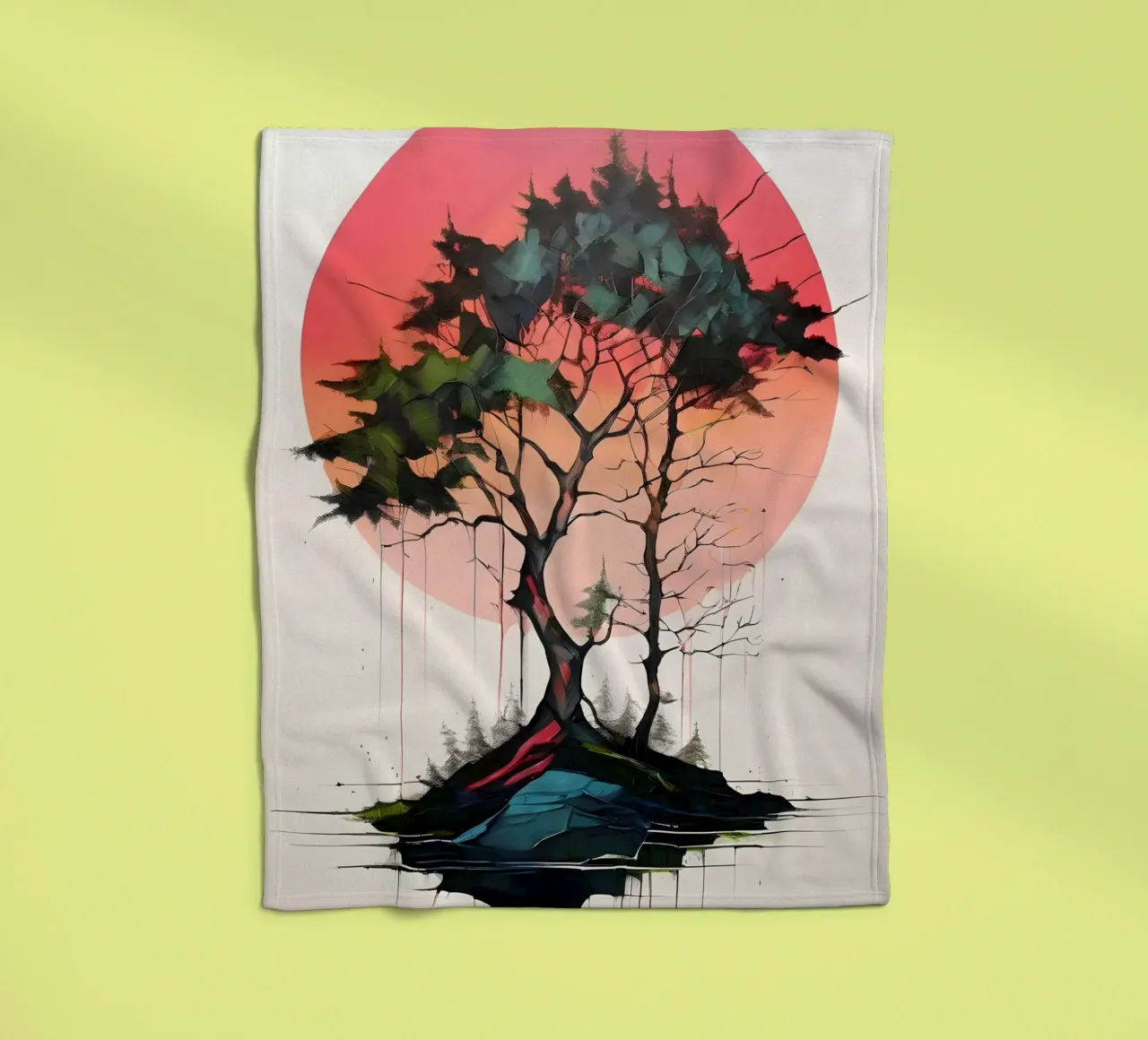 Isola della Tranquillità coperta in pile da Artistic-shop