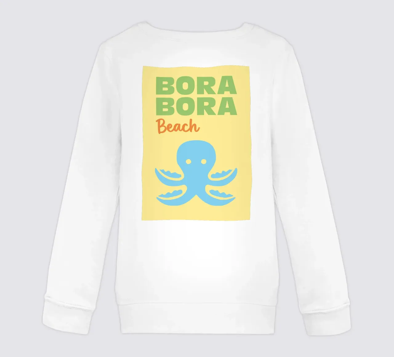 Spiaggia di Bora Bora felpa bambino da Colorful Homes