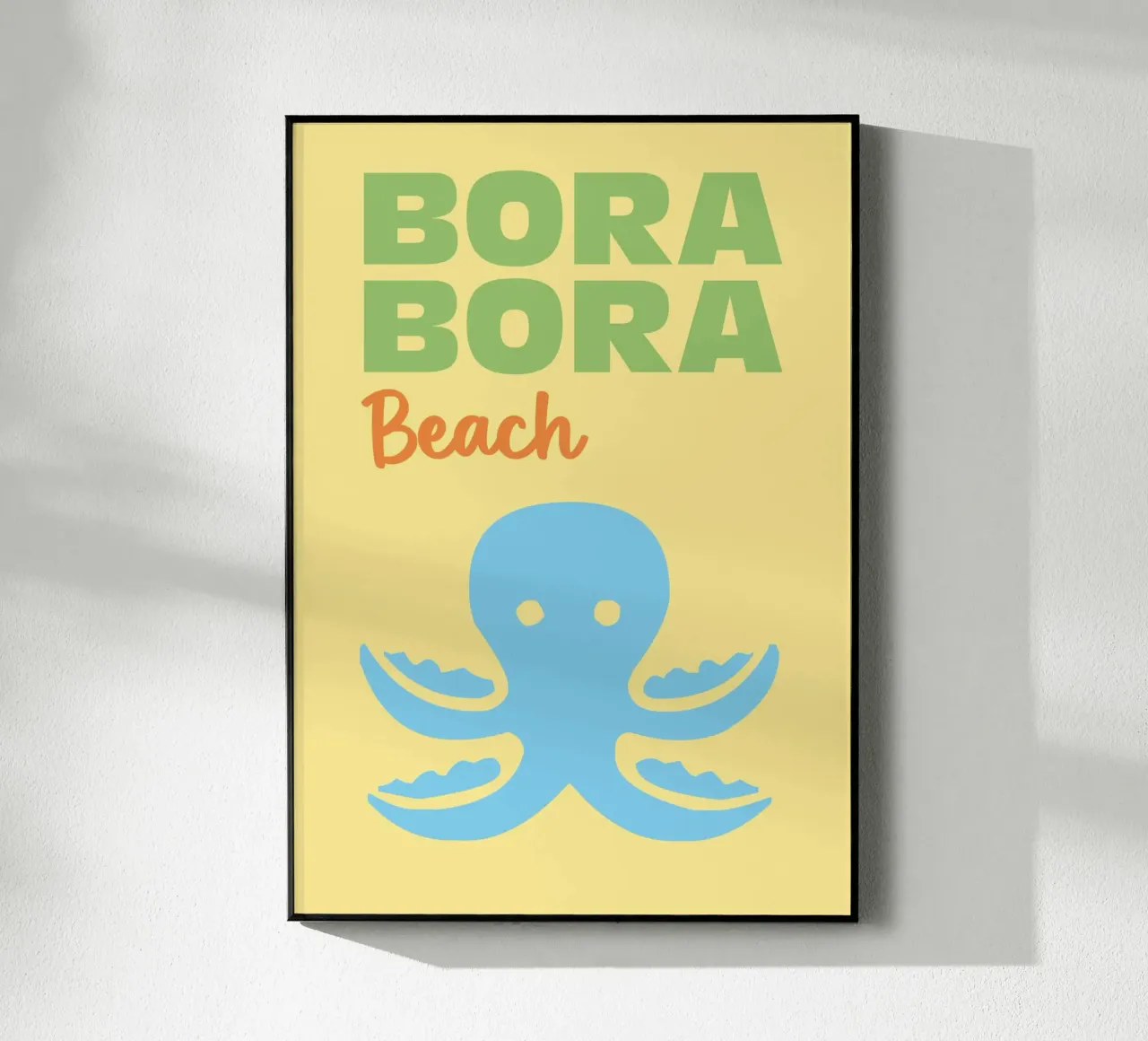 Spiaggia di Bora Bora plexiglass da Colorful Homes