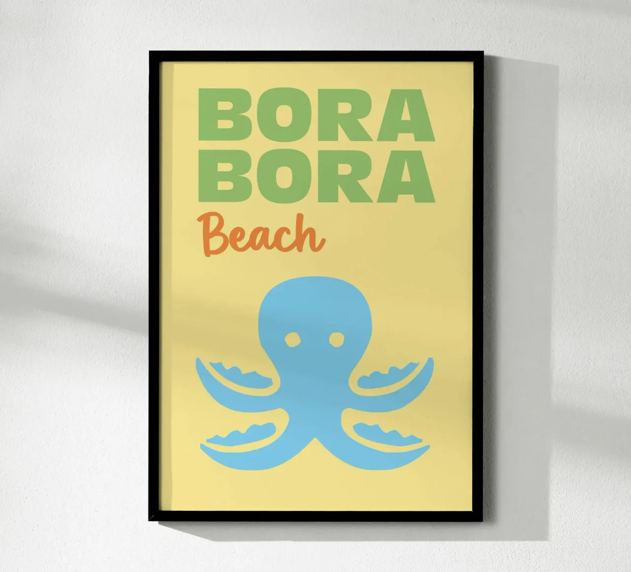 Spiaggia di Bora Bora carta hahnemühle da Colorful Homes