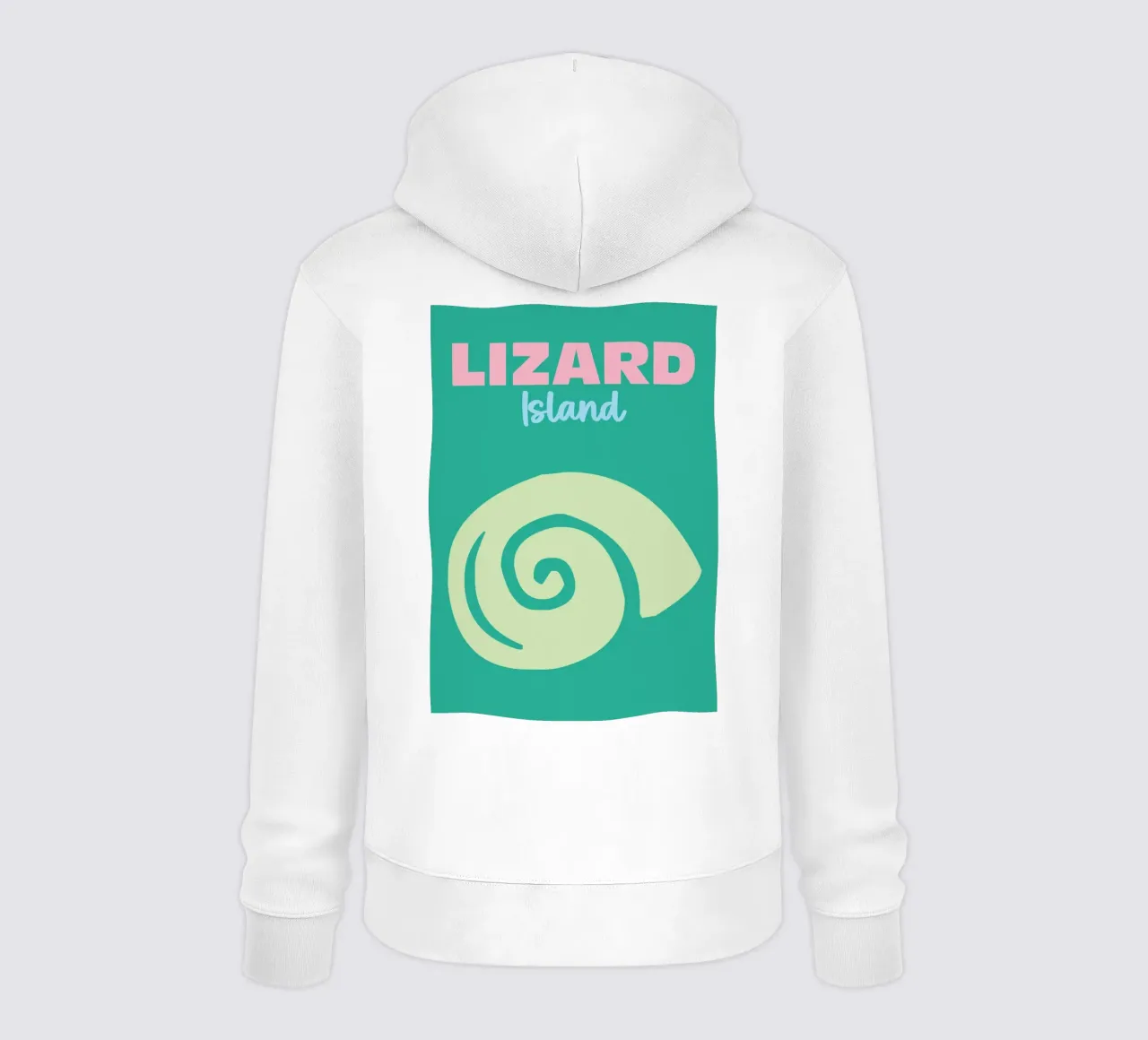 Lizard Island felpa con cappuccio da Colorful Homes