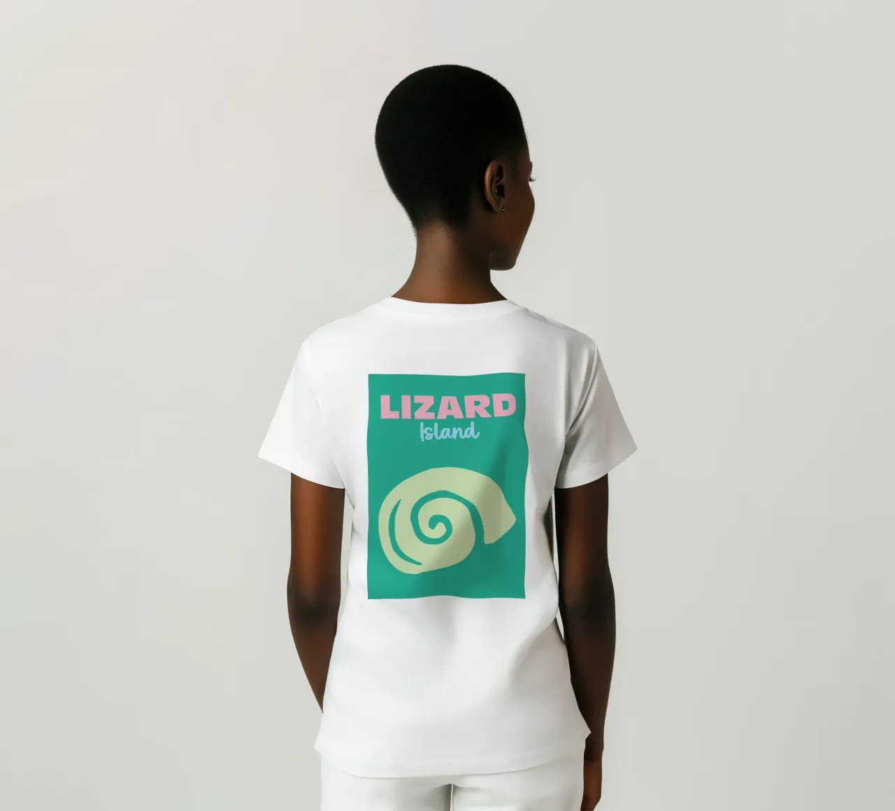 Lizard Island t-shirt da Colorful Homes