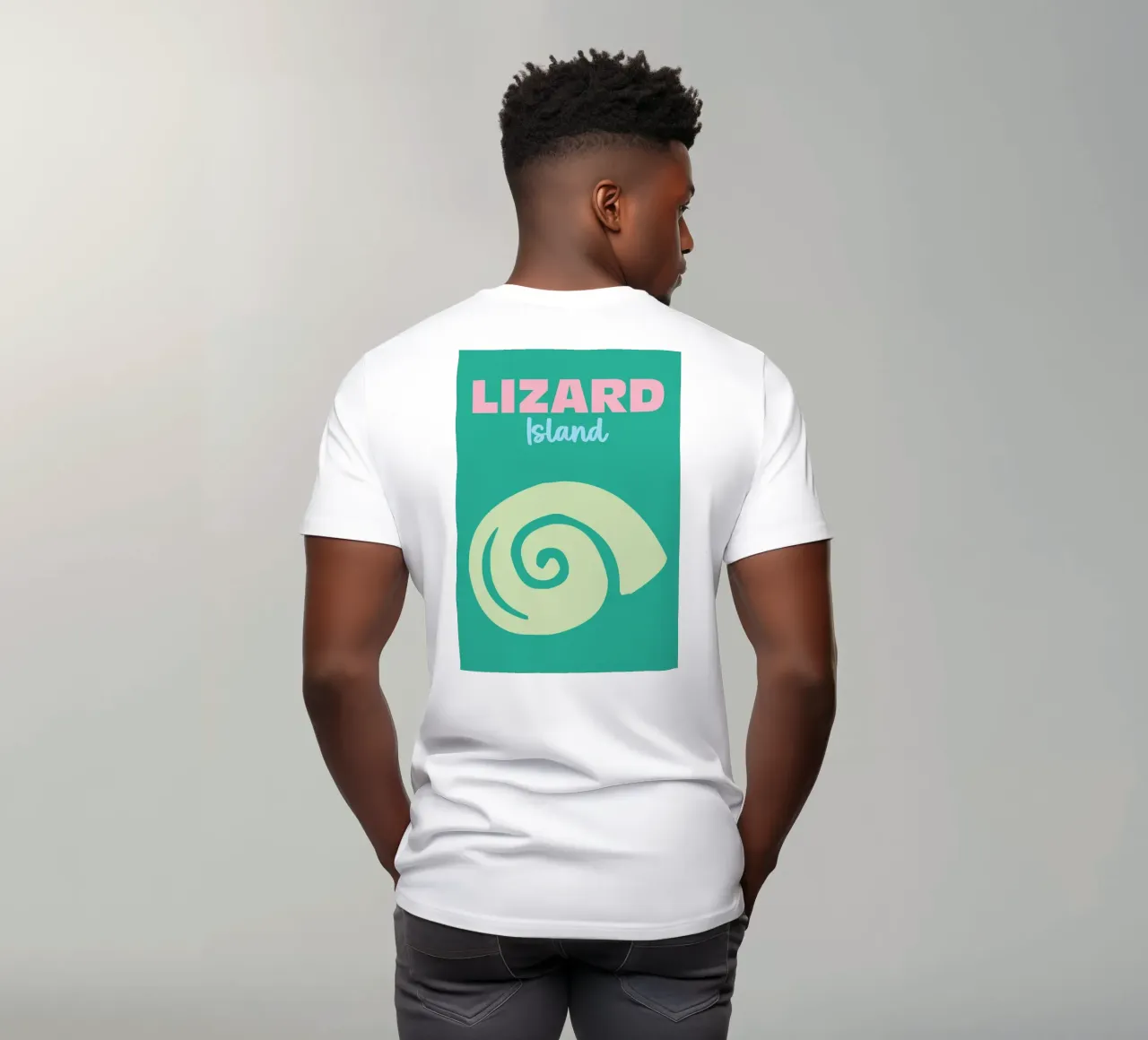 Lizard Island t-shirt da Colorful Homes