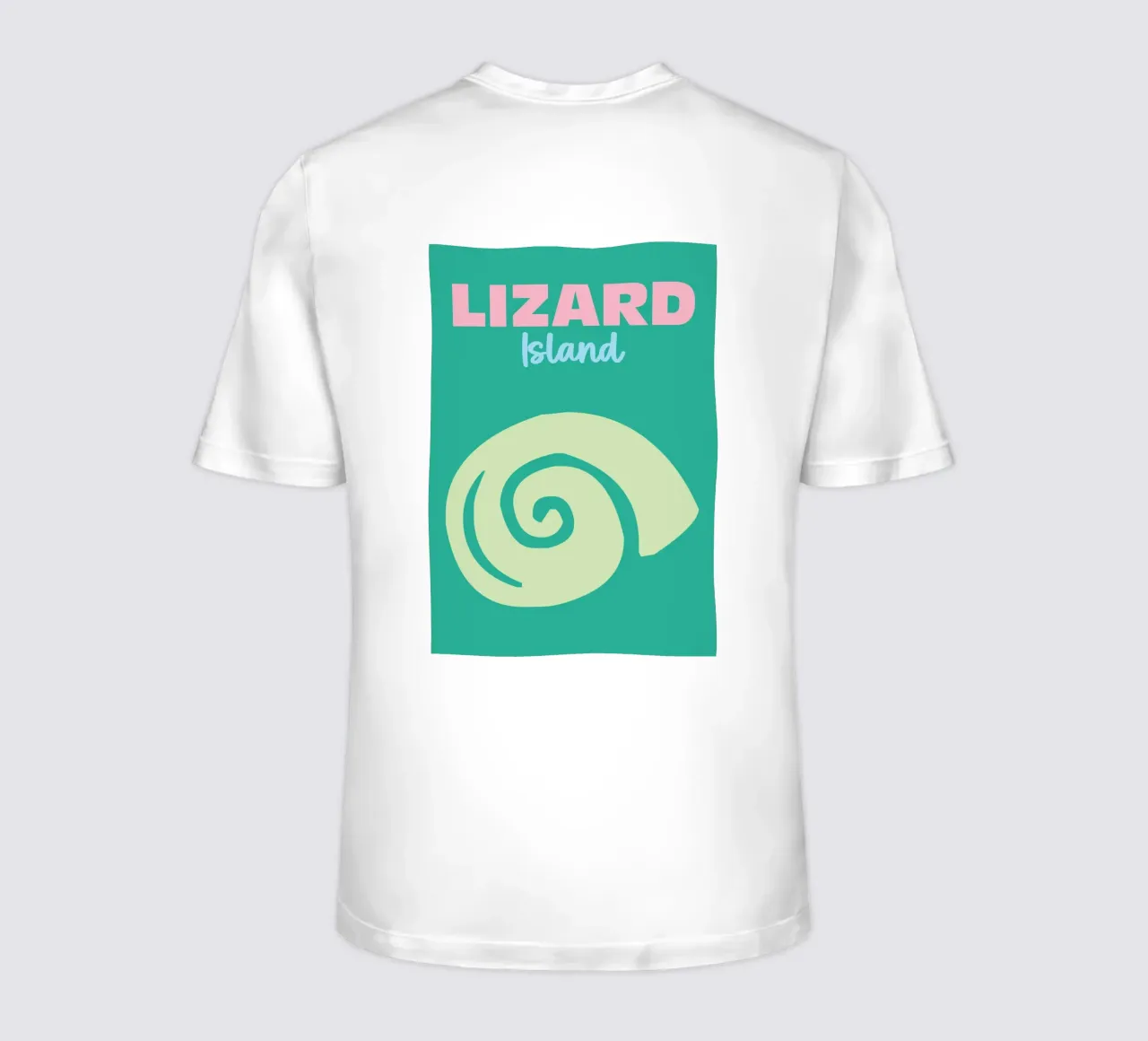 Lizard Island t-shirt da Colorful Homes