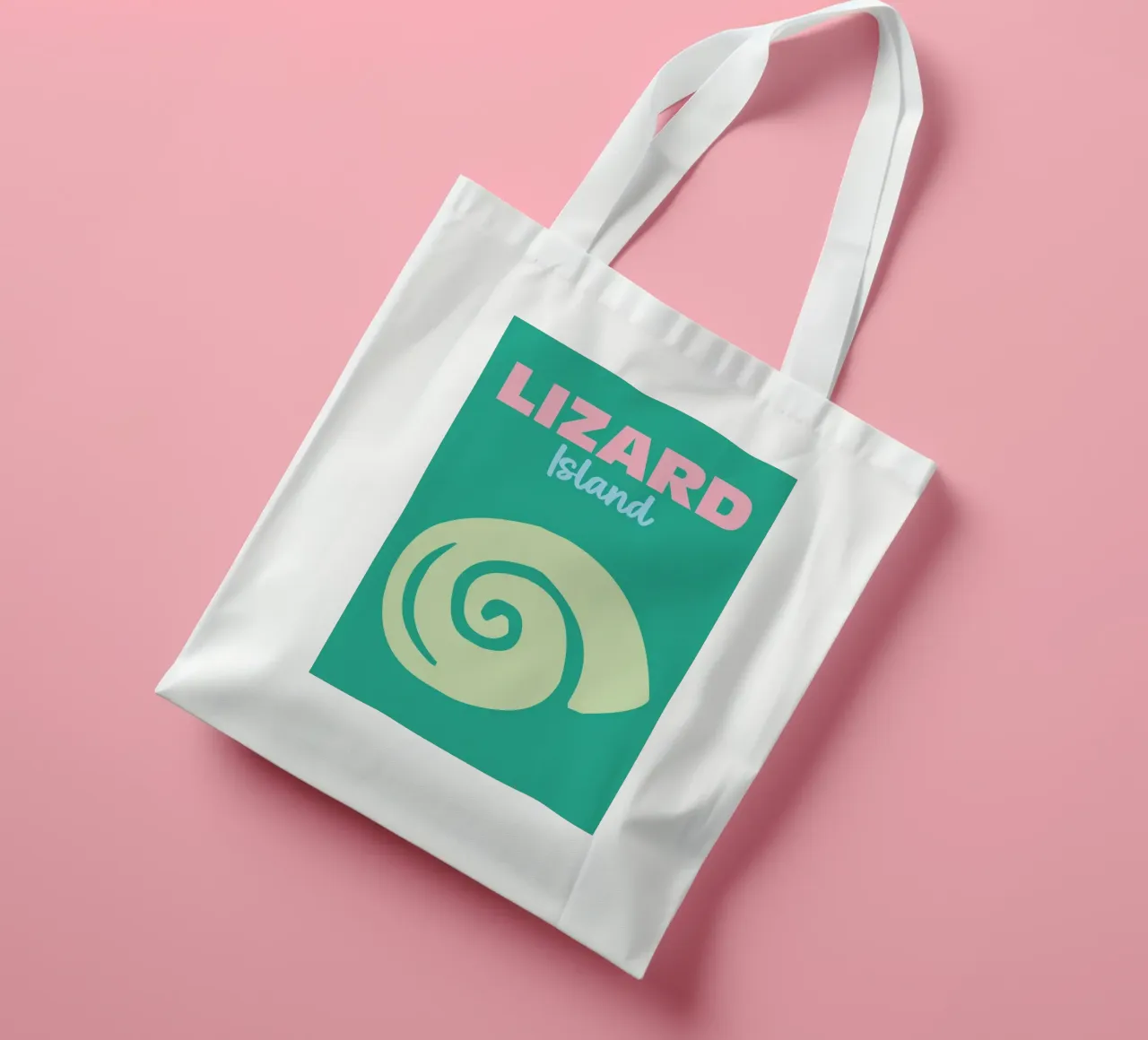 Lizard Island borsa in juta da Colorful Homes