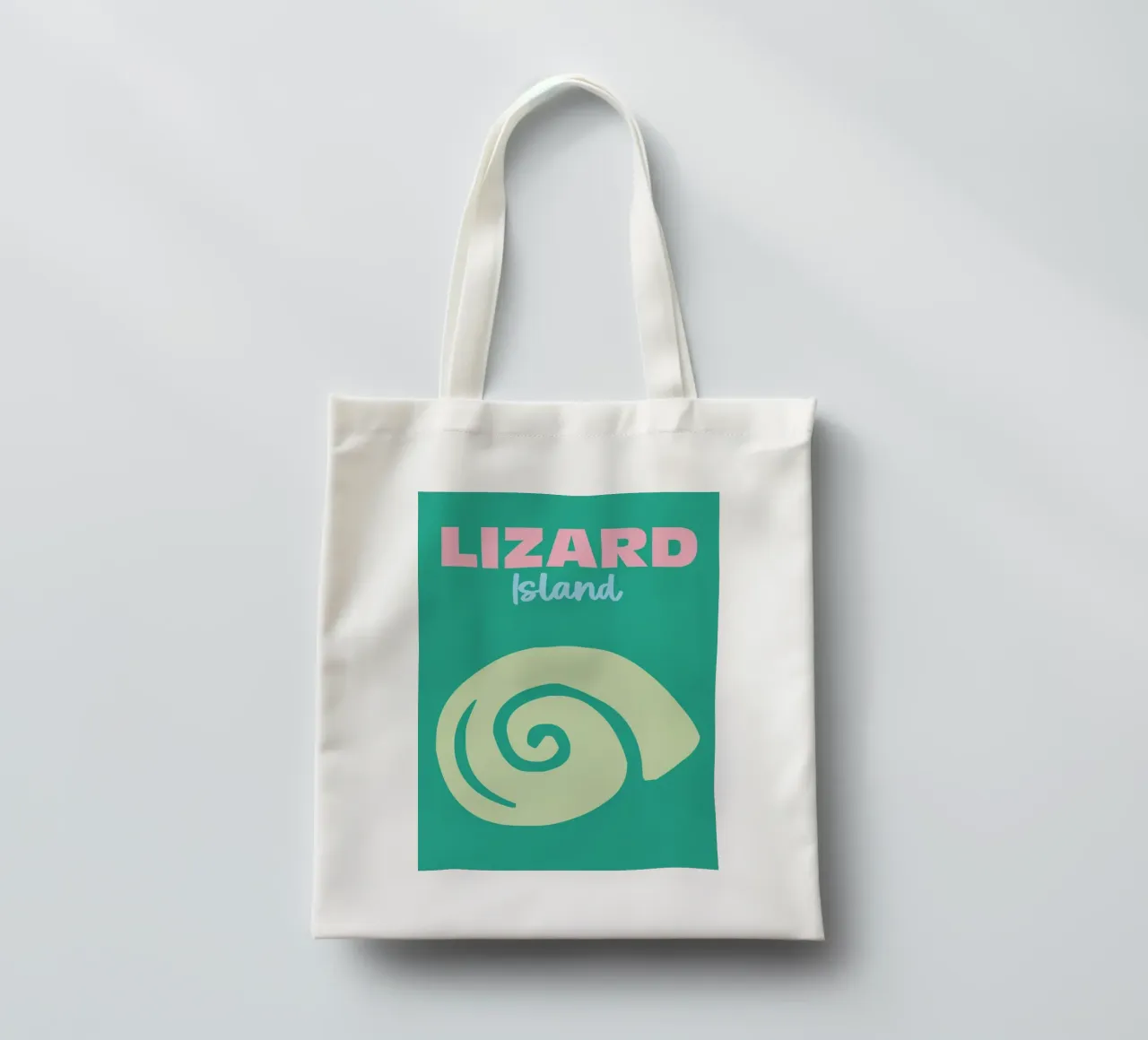 Lizard Island borsa in juta da Colorful Homes