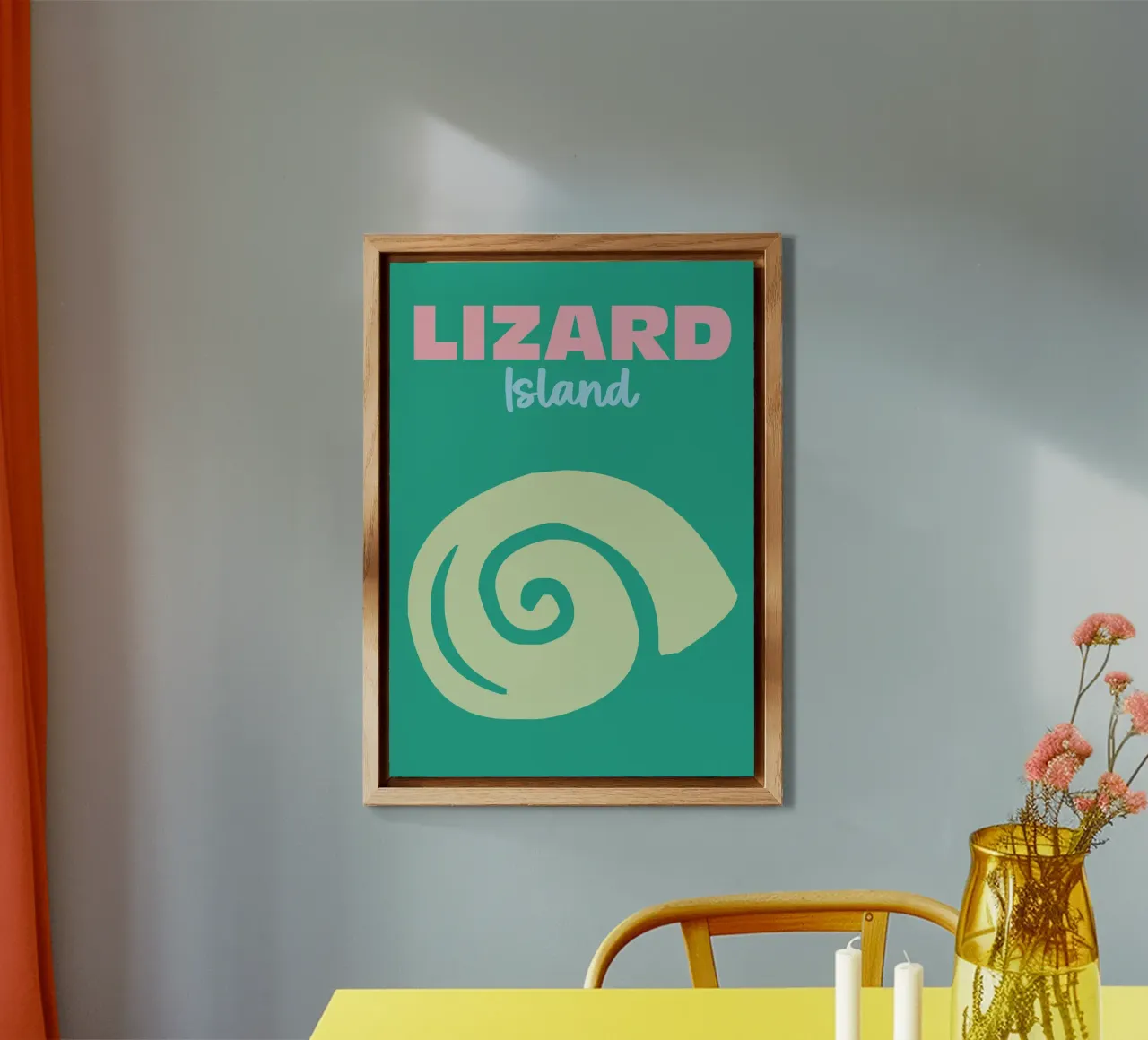 Lizard Island alluminio dibond da Colorful Homes