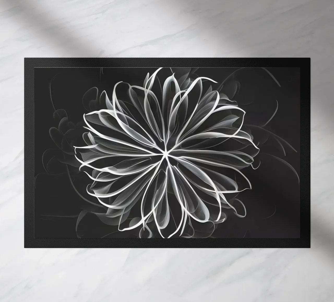 Himmlische Blüte Fußmatte von Artistic-shop