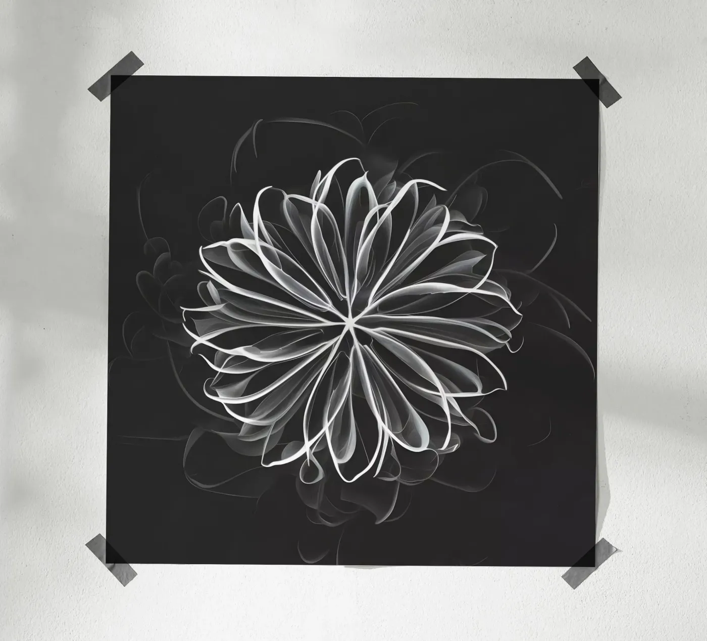 Fiore celeste poster da Artistic-shop