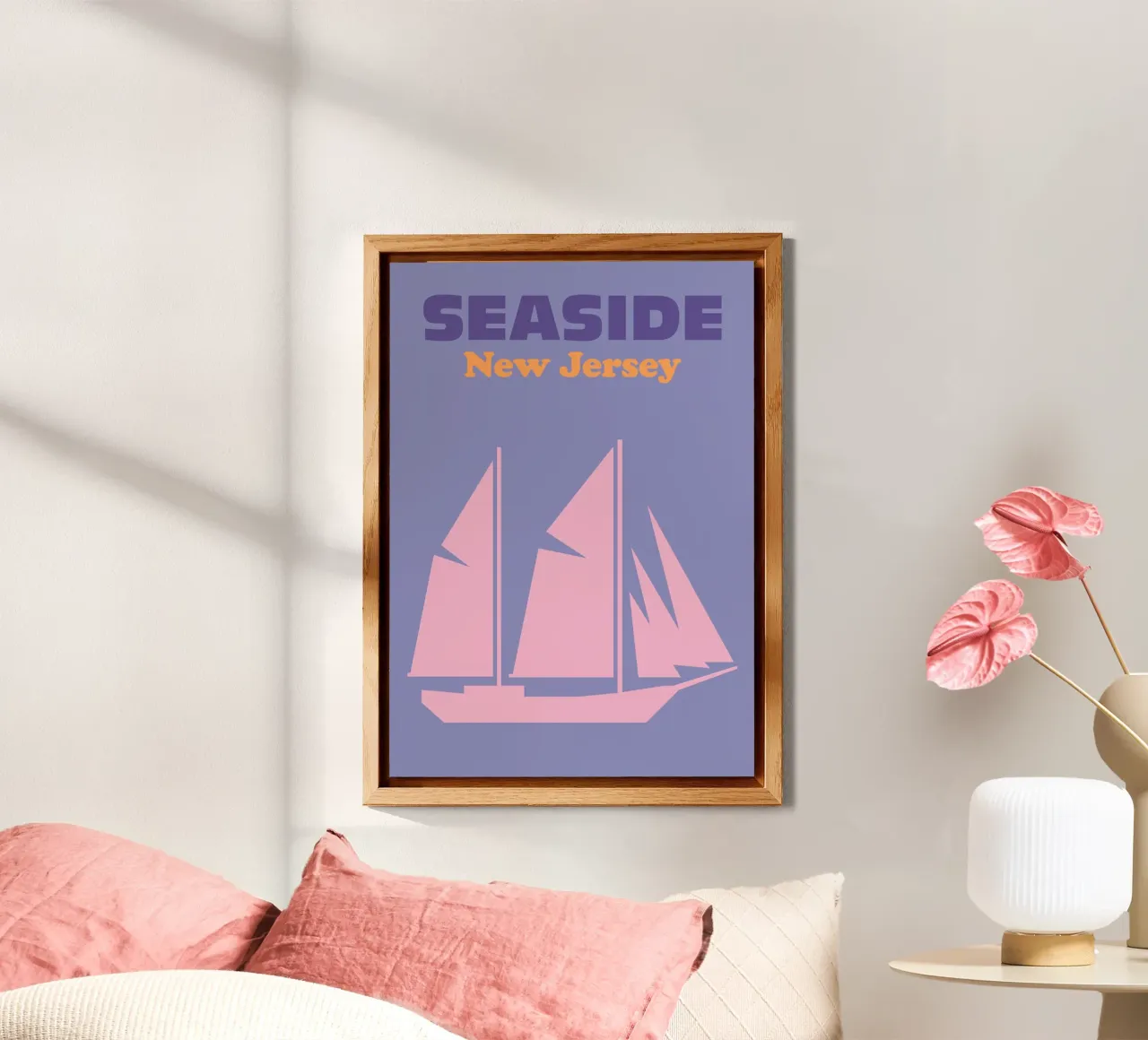 Seaside New Jersey alluminio dibond da Colorful Homes