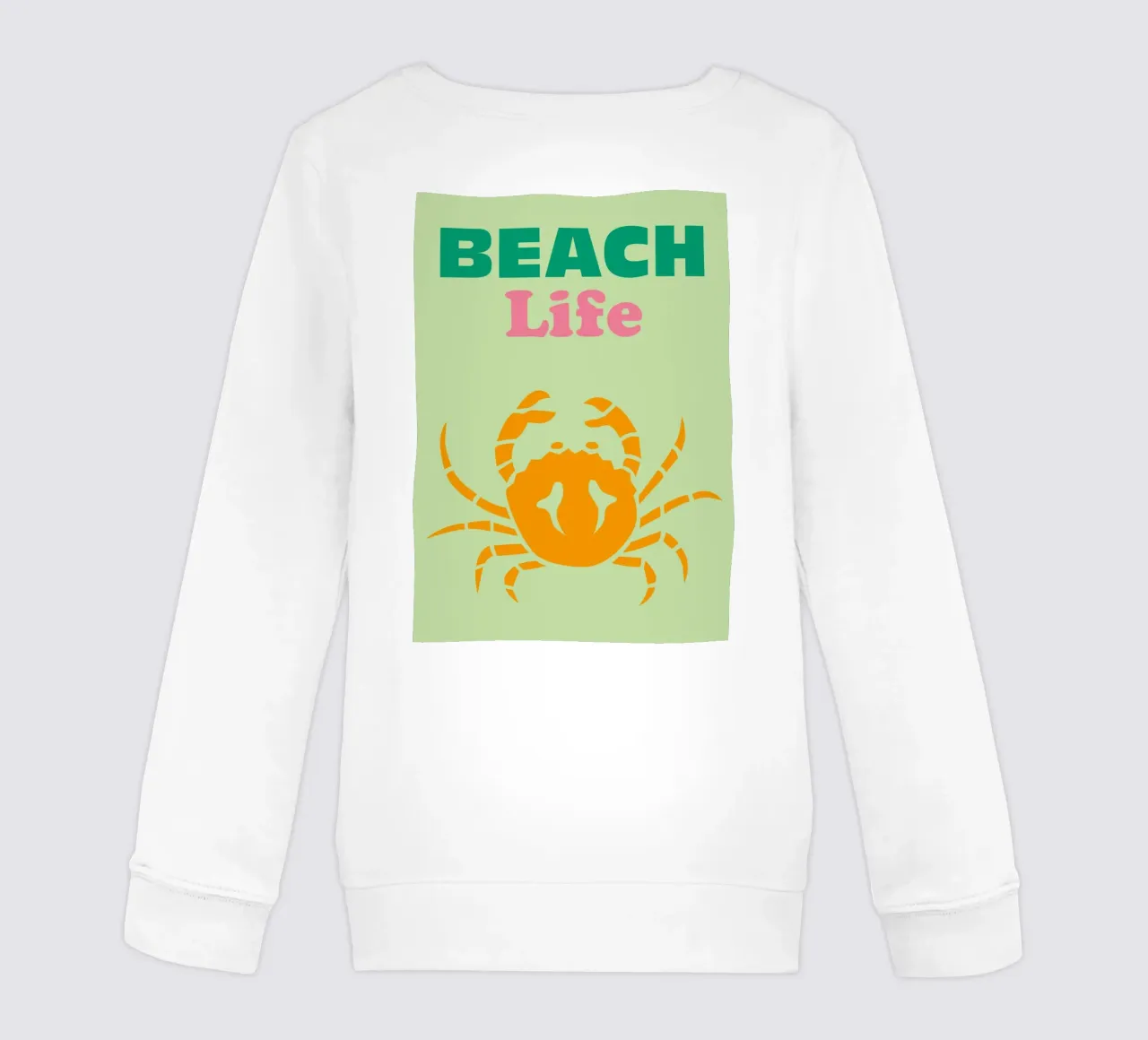 Vita da spiaggia felpa bambino da Colorful Homes