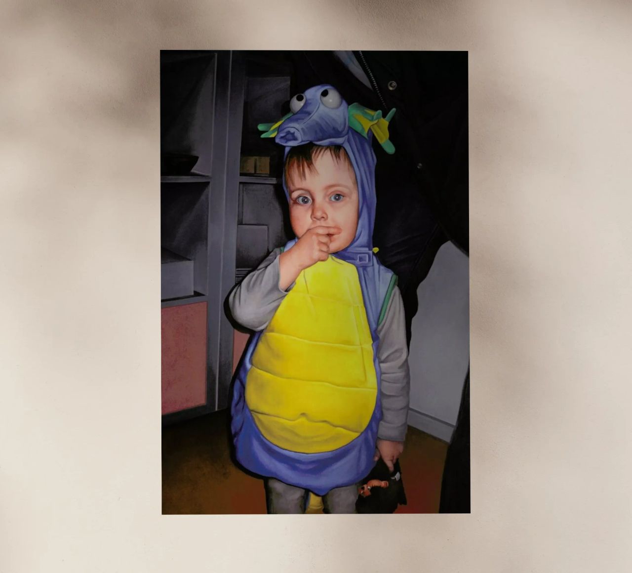 Halloween Dino pellicola backlit da Jérôme Romain