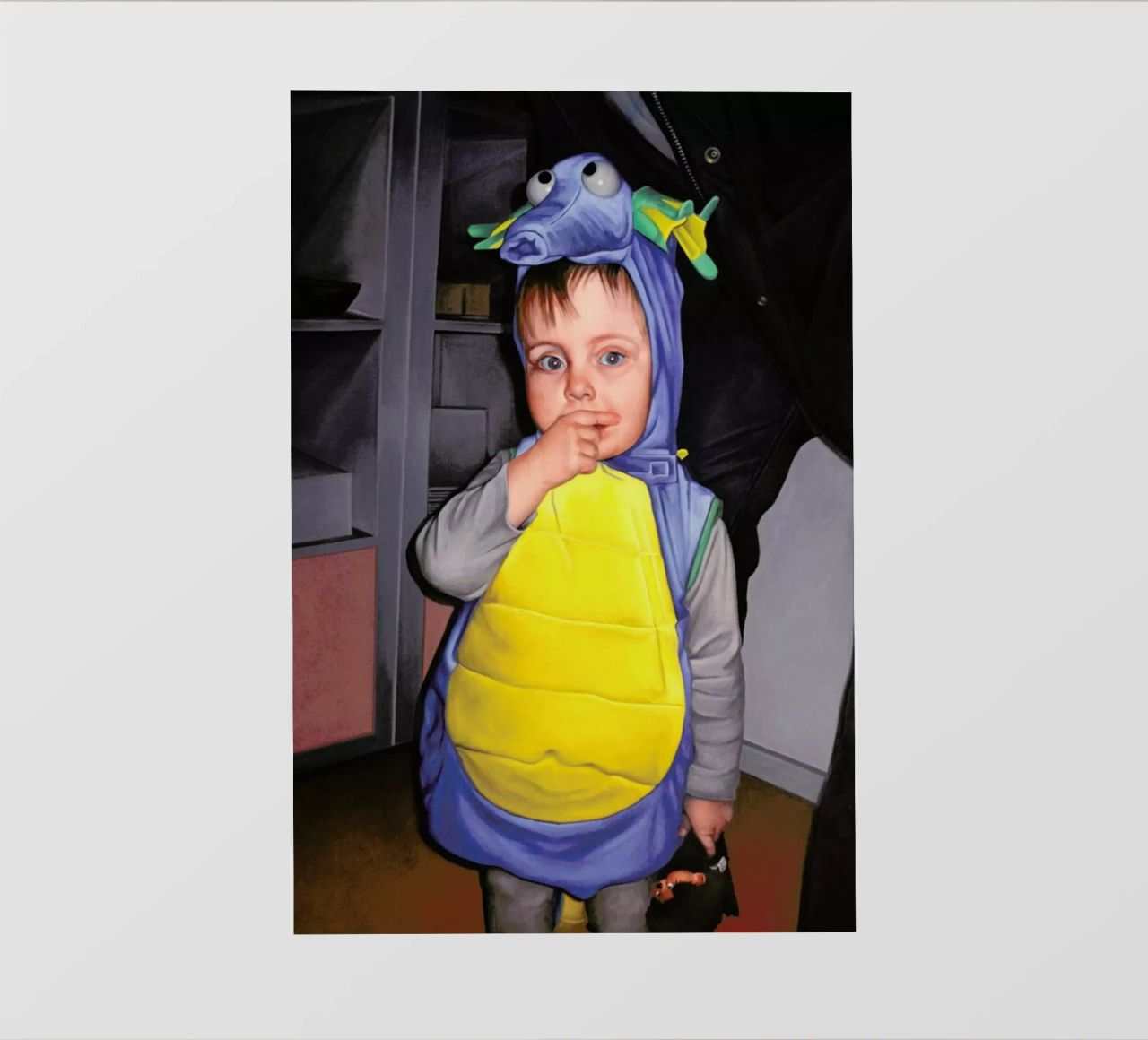 Halloween Dino pellicola backlit da Jérôme Romain